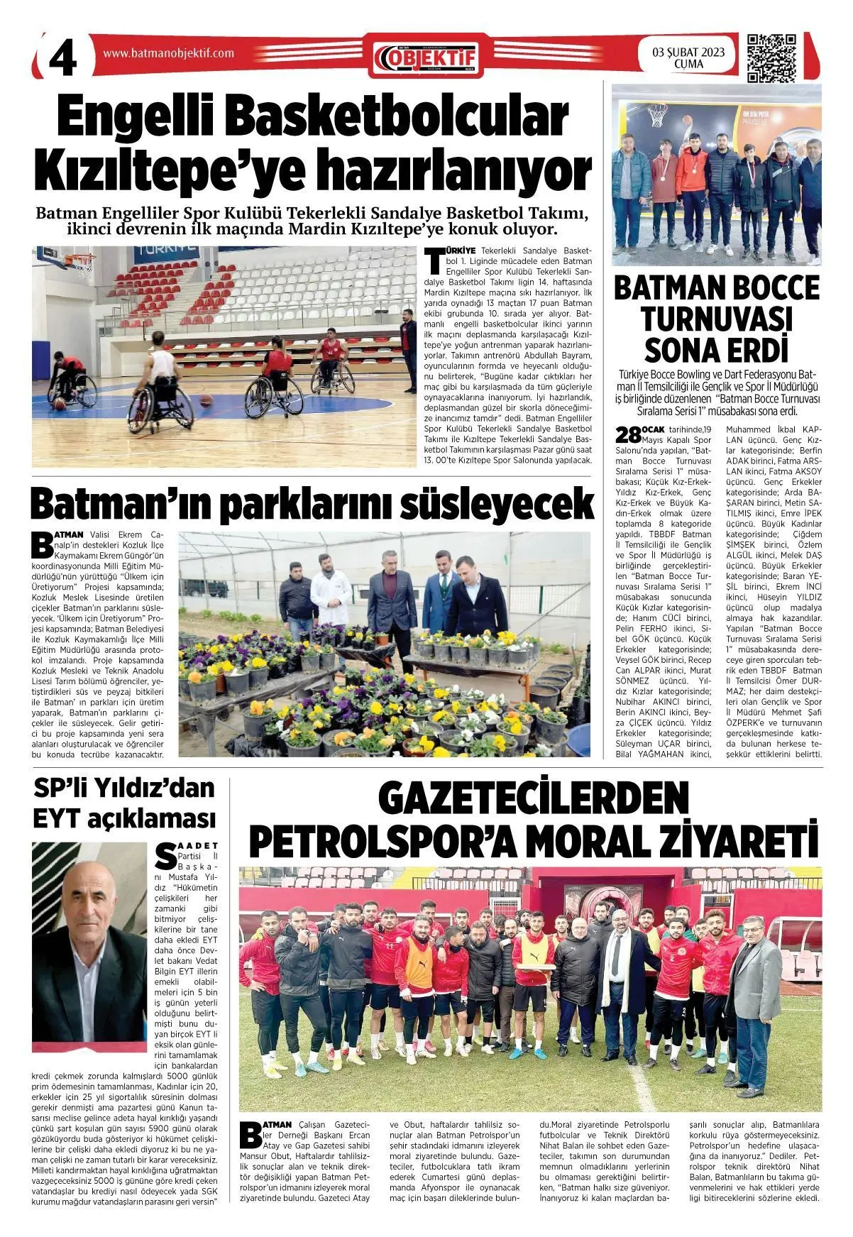 02.02.2023 tarihli sayı, 4. sayfa