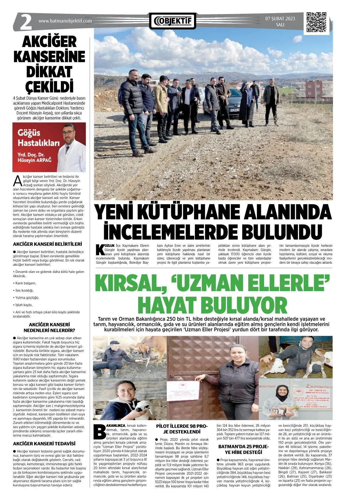 10.02.2023 tarihli sayı, 2. sayfa