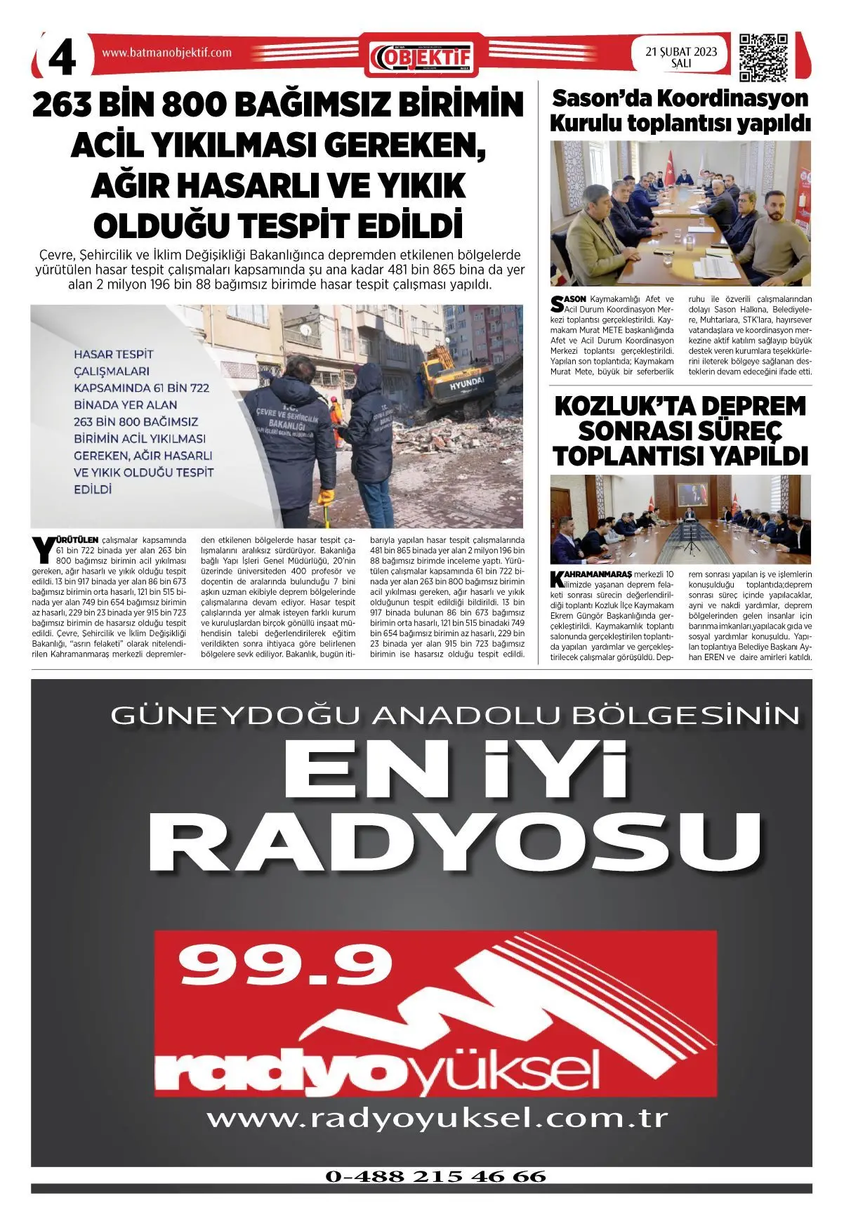 22.02.2023 tarihli sayı, 4. sayfa