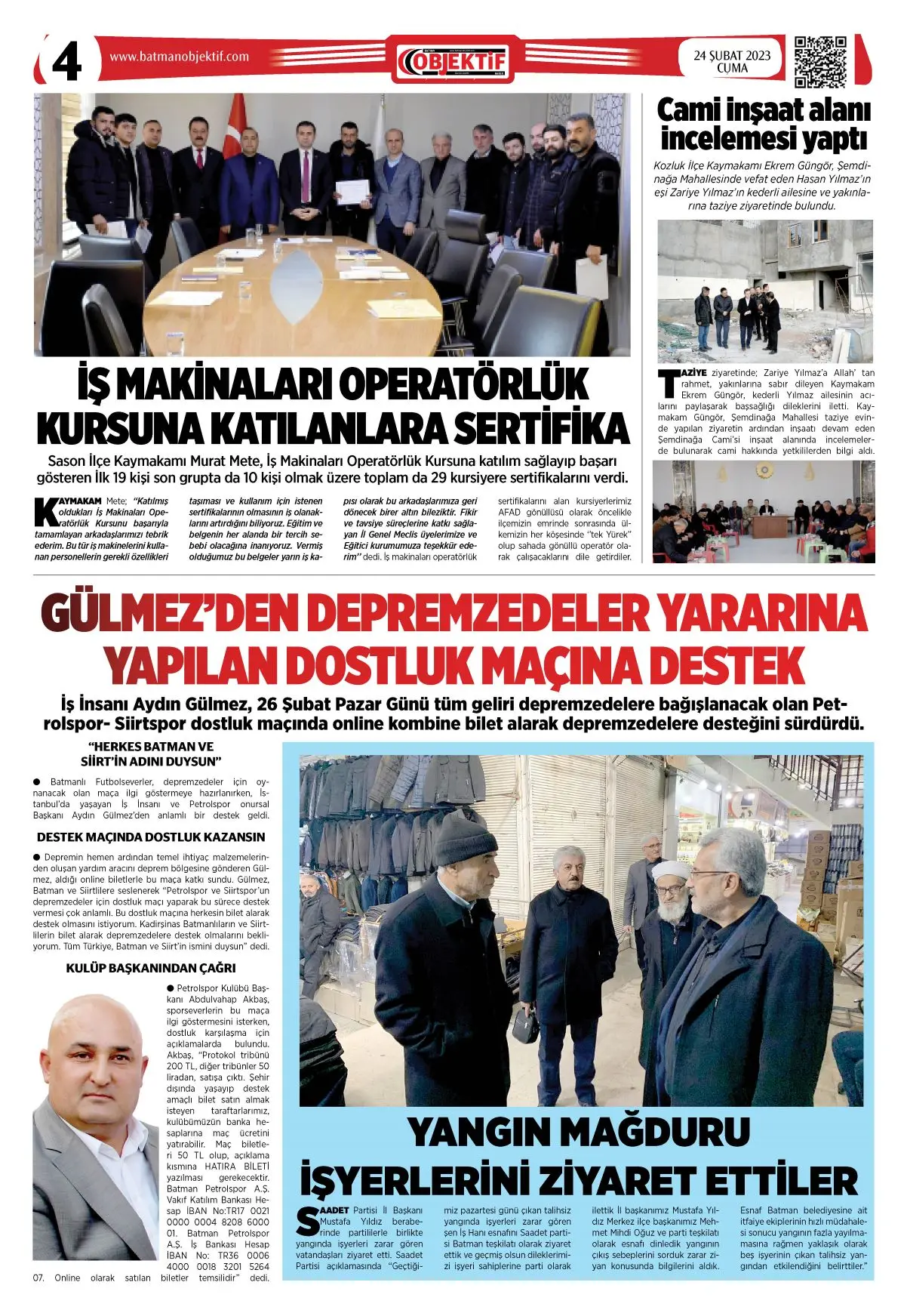 25.02.2023 tarihli sayı, 4. sayfa