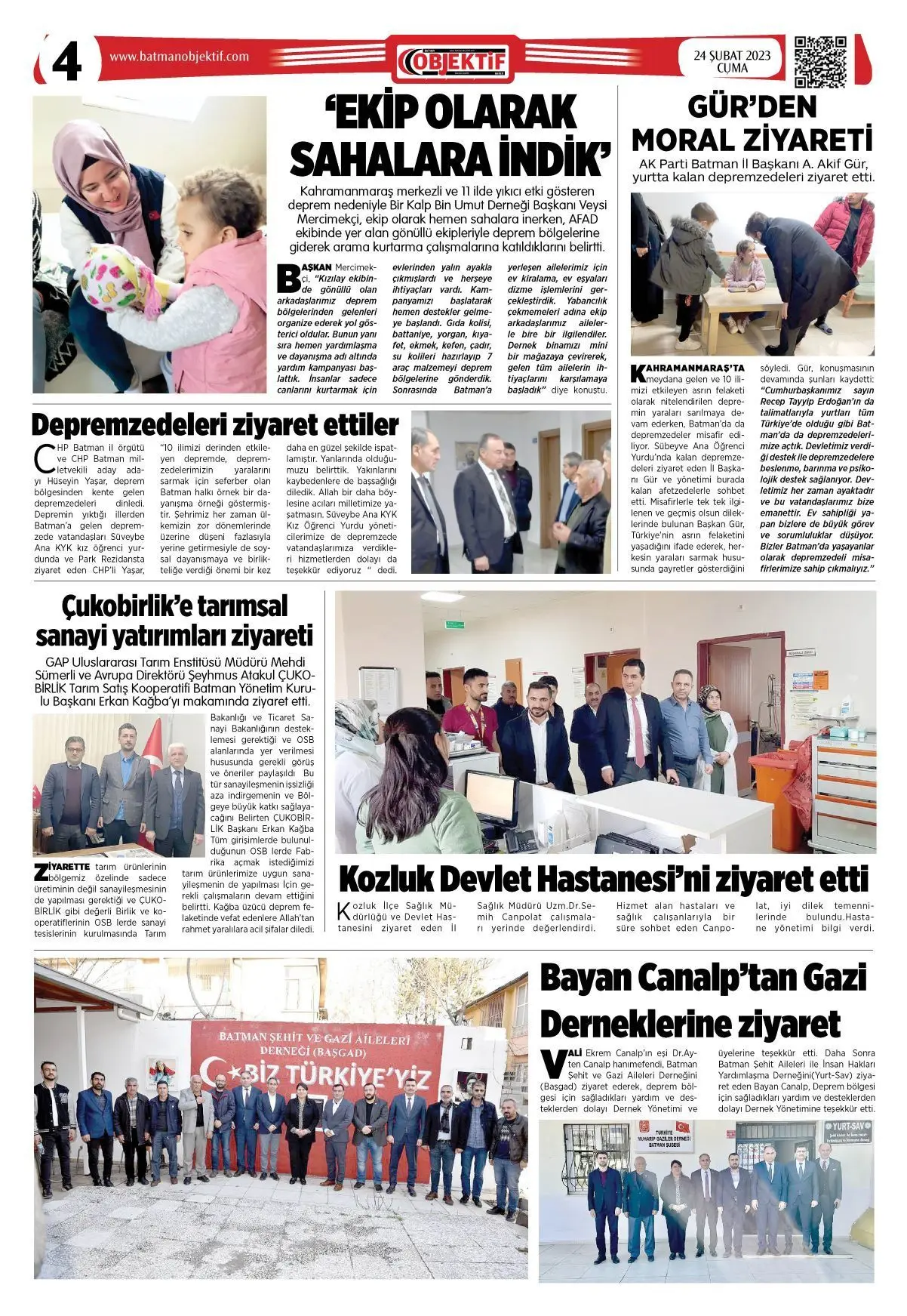 26.02.2023 tarihli sayı, 4. sayfa