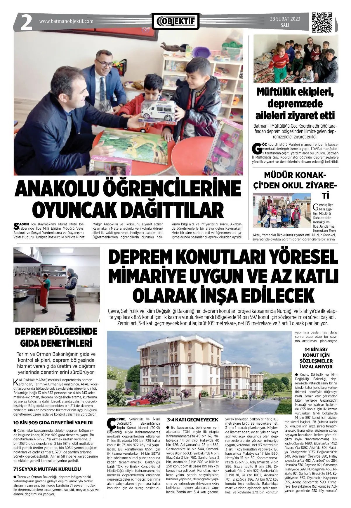 27.02.2023 tarihli sayı, 2. sayfa