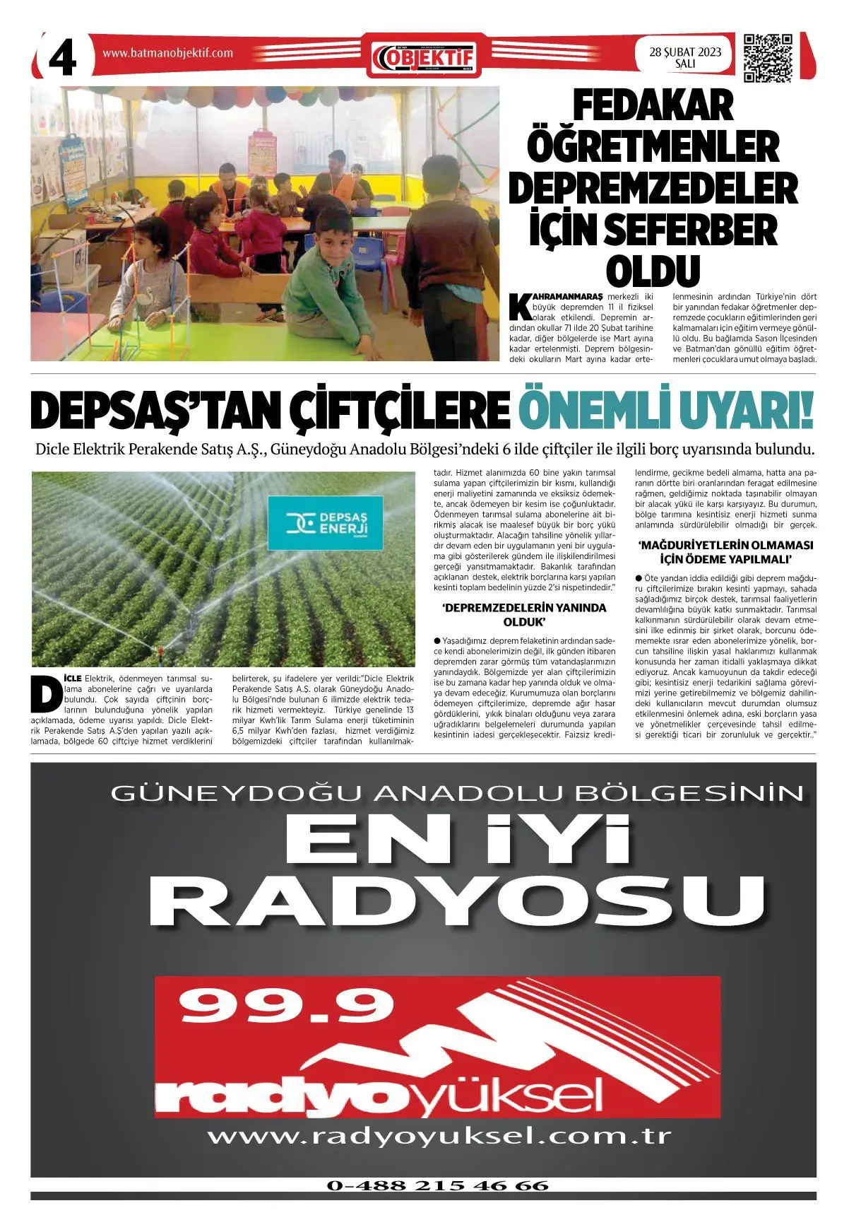 27.02.2023 tarihli sayı, 4. sayfa