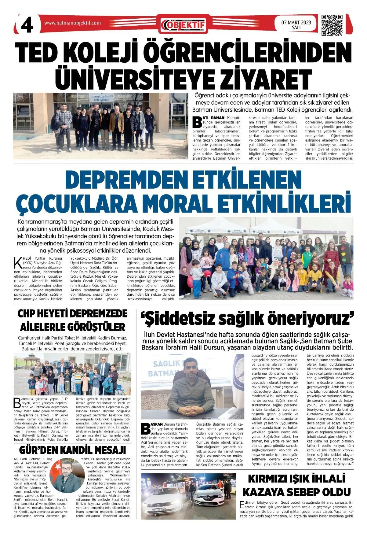 08.03.2023 tarihli sayı, 4. sayfa