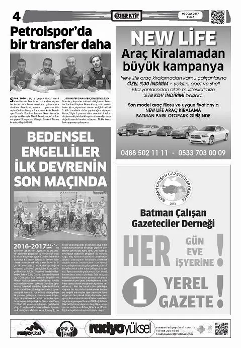 05.01.2017 tarihli sayı, 4. sayfa