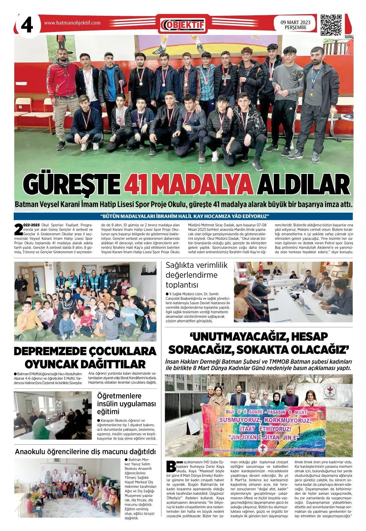 09.03.2023 tarihli sayı, 4. sayfa