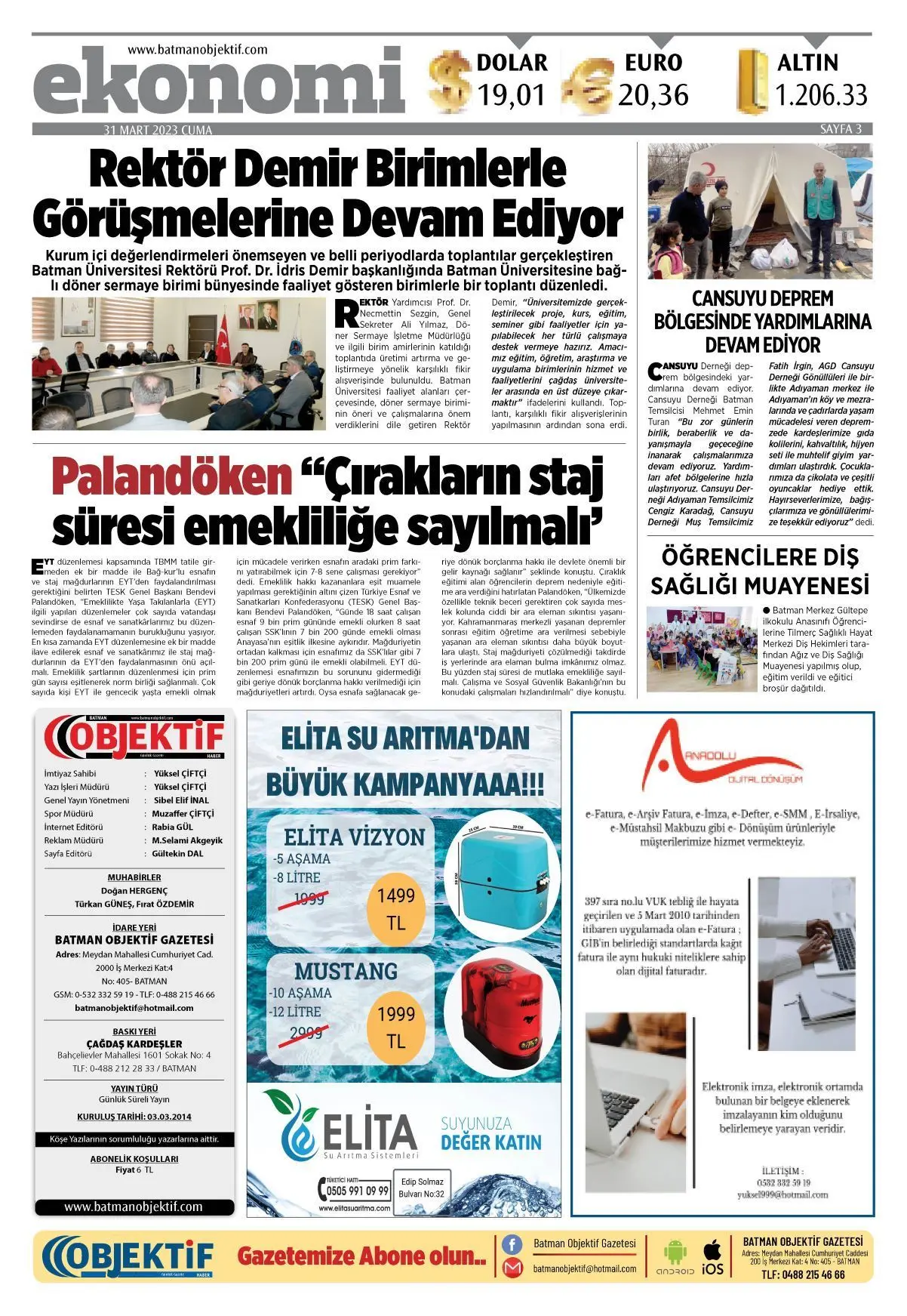 31.03.2023 tarihli sayı, 3. sayfa