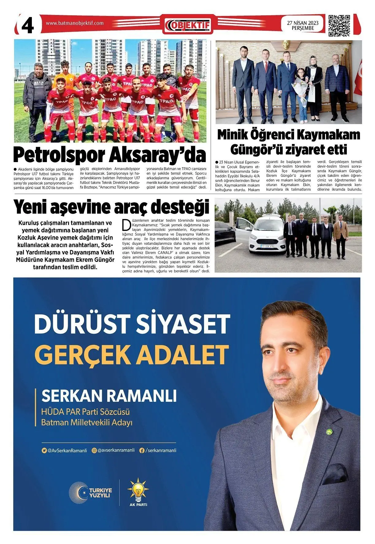26.04.2023 tarihli sayı, 4. sayfa