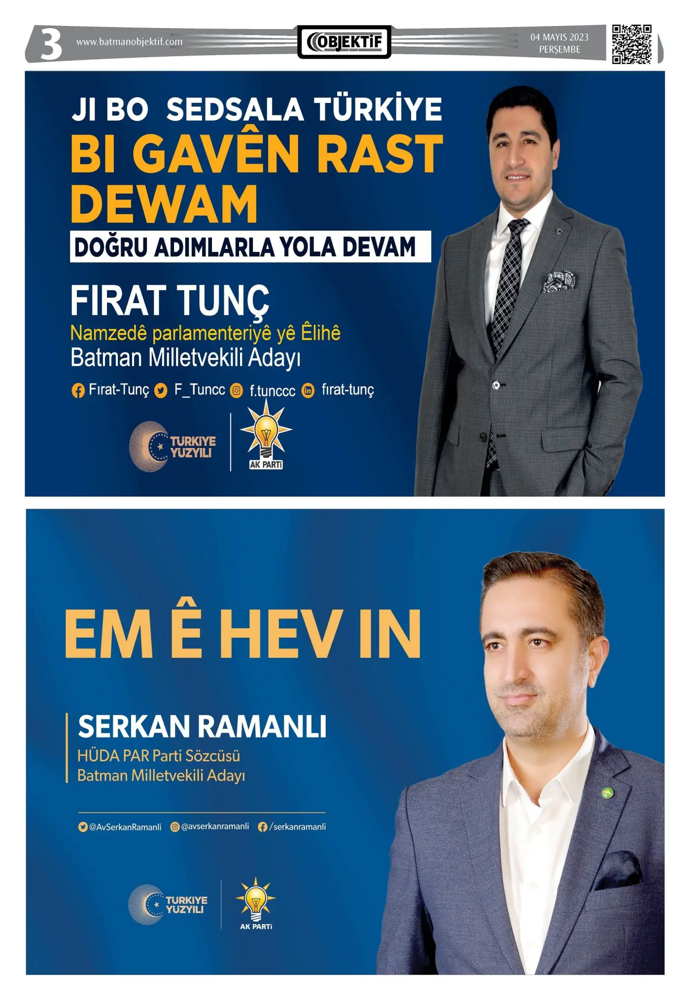 05.05.2023 tarihli sayı, 3. sayfa