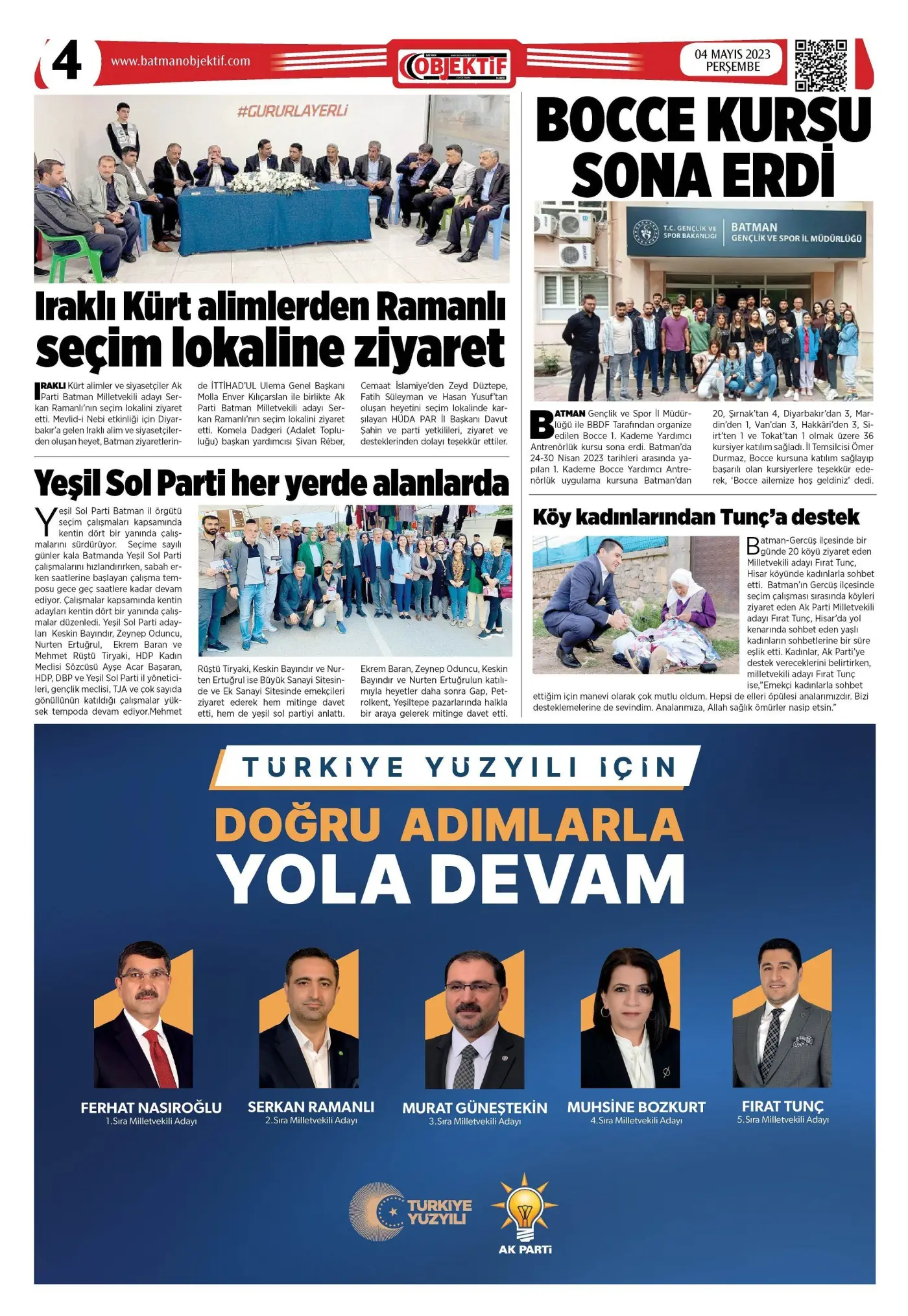 05.05.2023 tarihli sayı, 4. sayfa