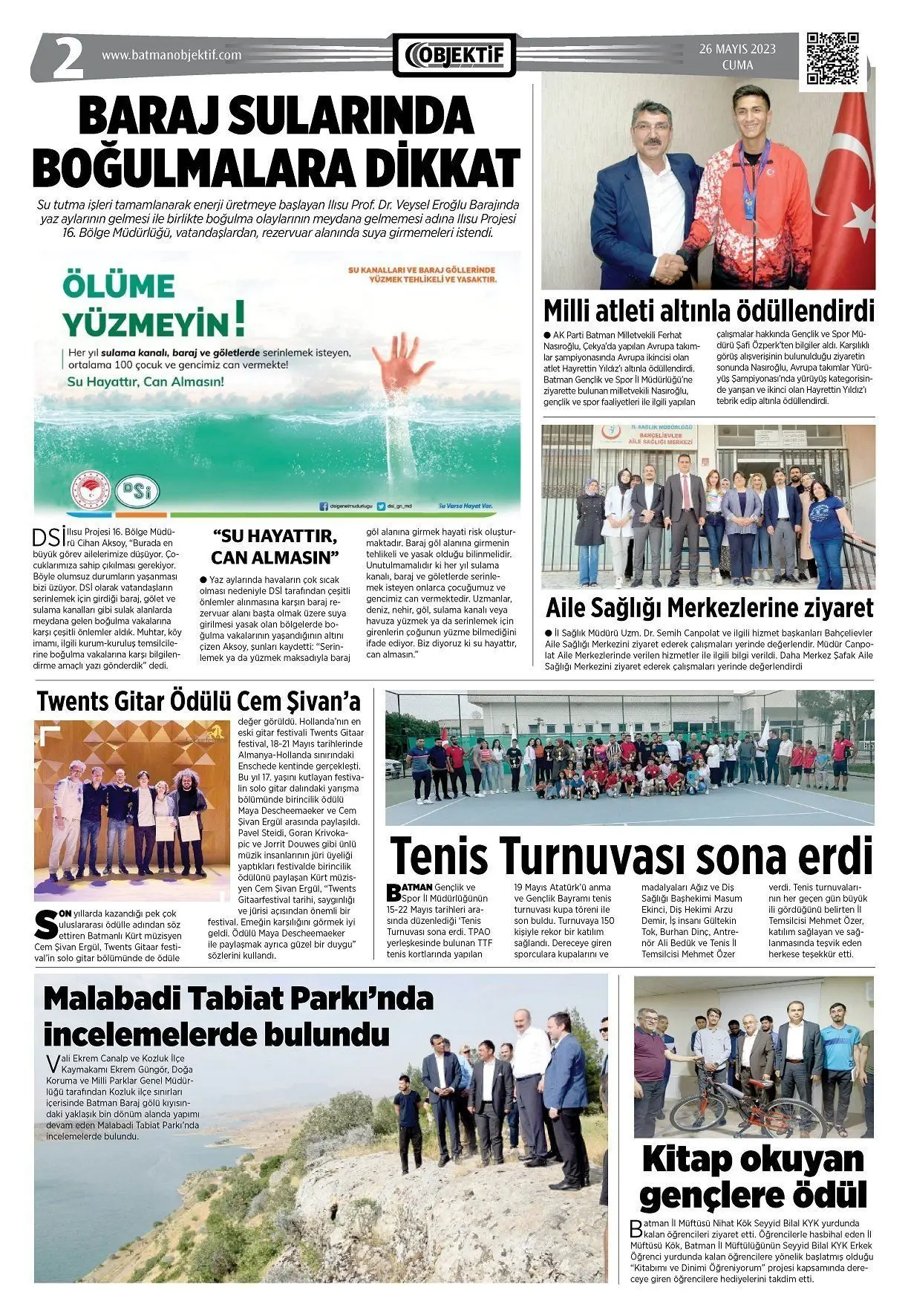 26.05.2023 tarihli sayı, 2. sayfa