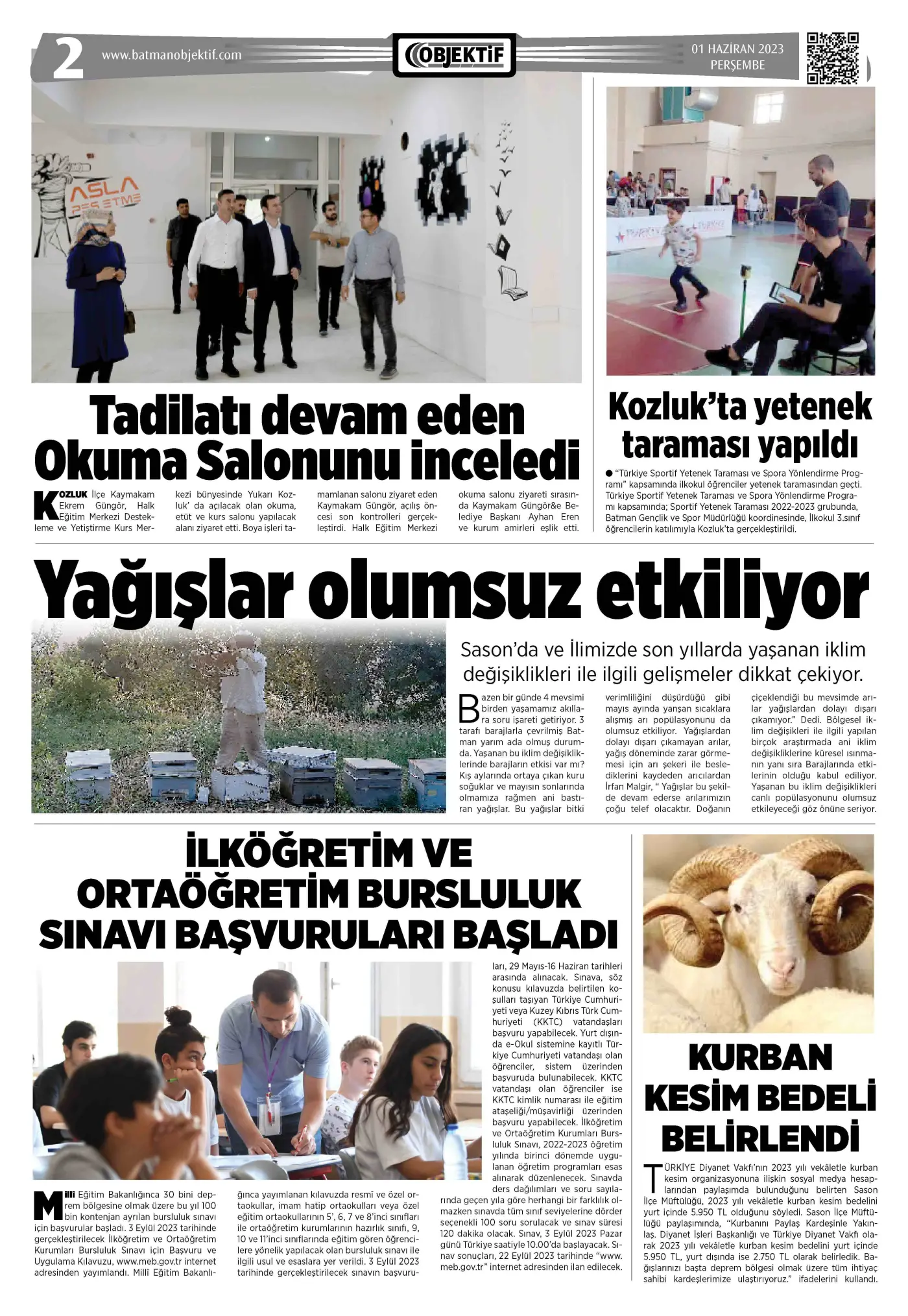 01.06.2023 tarihli sayı, 2. sayfa