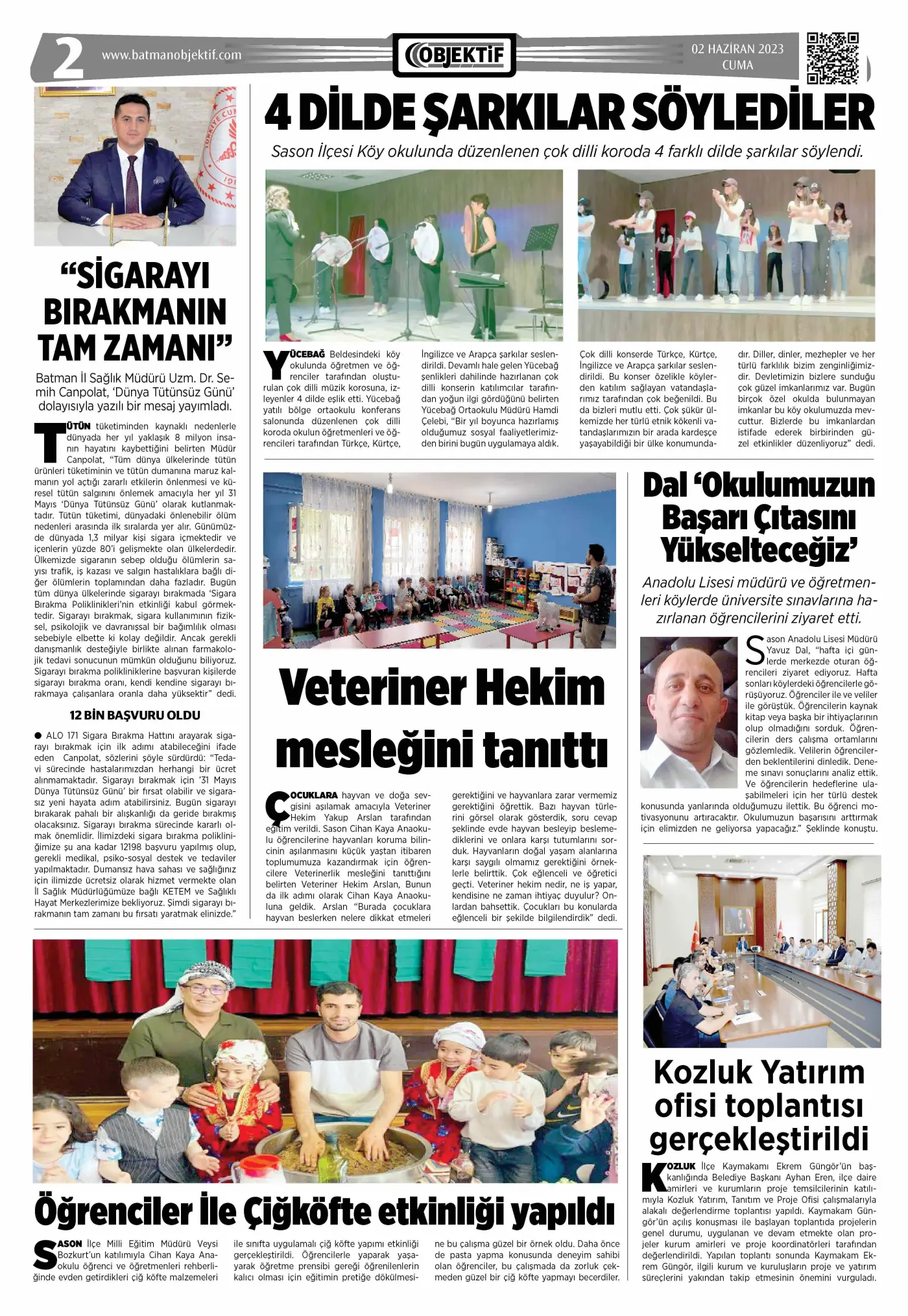 02.06.2023 tarihli sayı, 2. sayfa