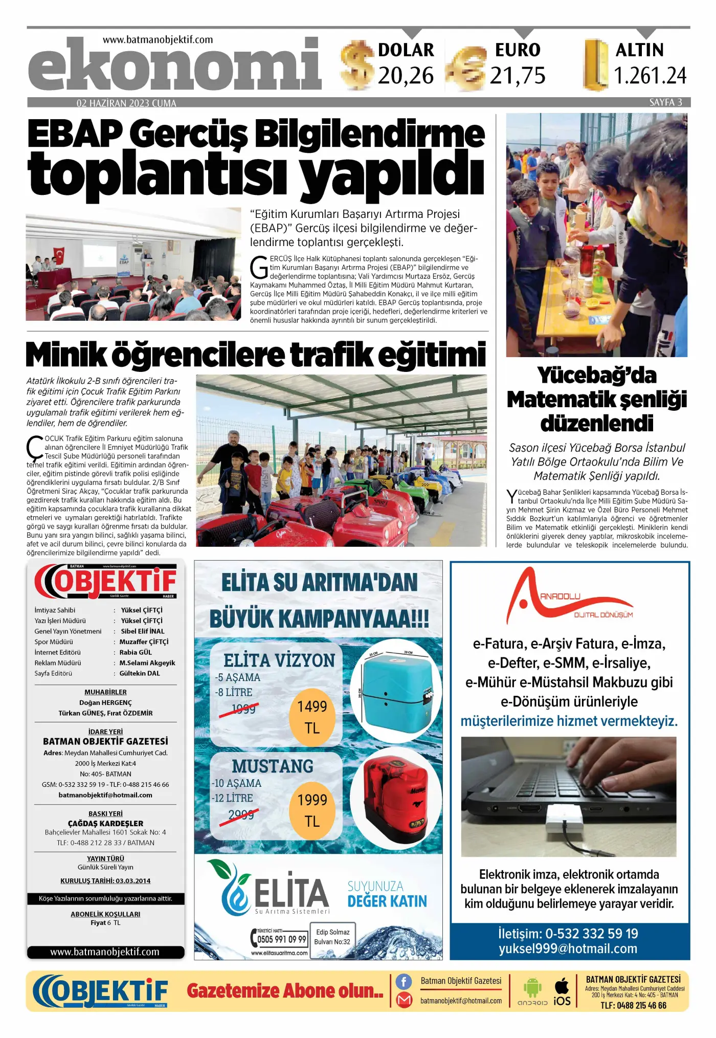 02.06.2023 tarihli sayı, 3. sayfa