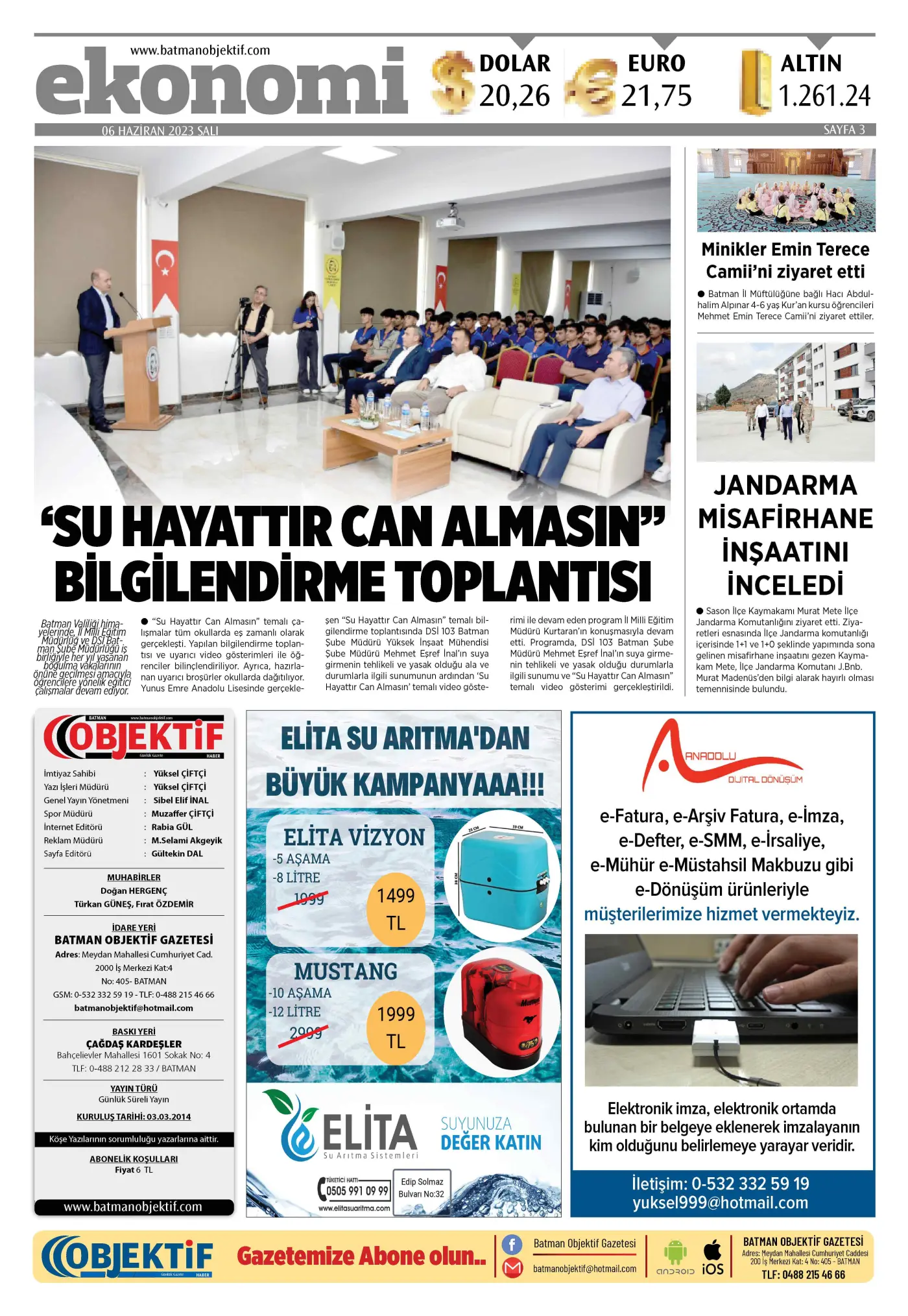 06.06.2023 tarihli sayı, 3. sayfa