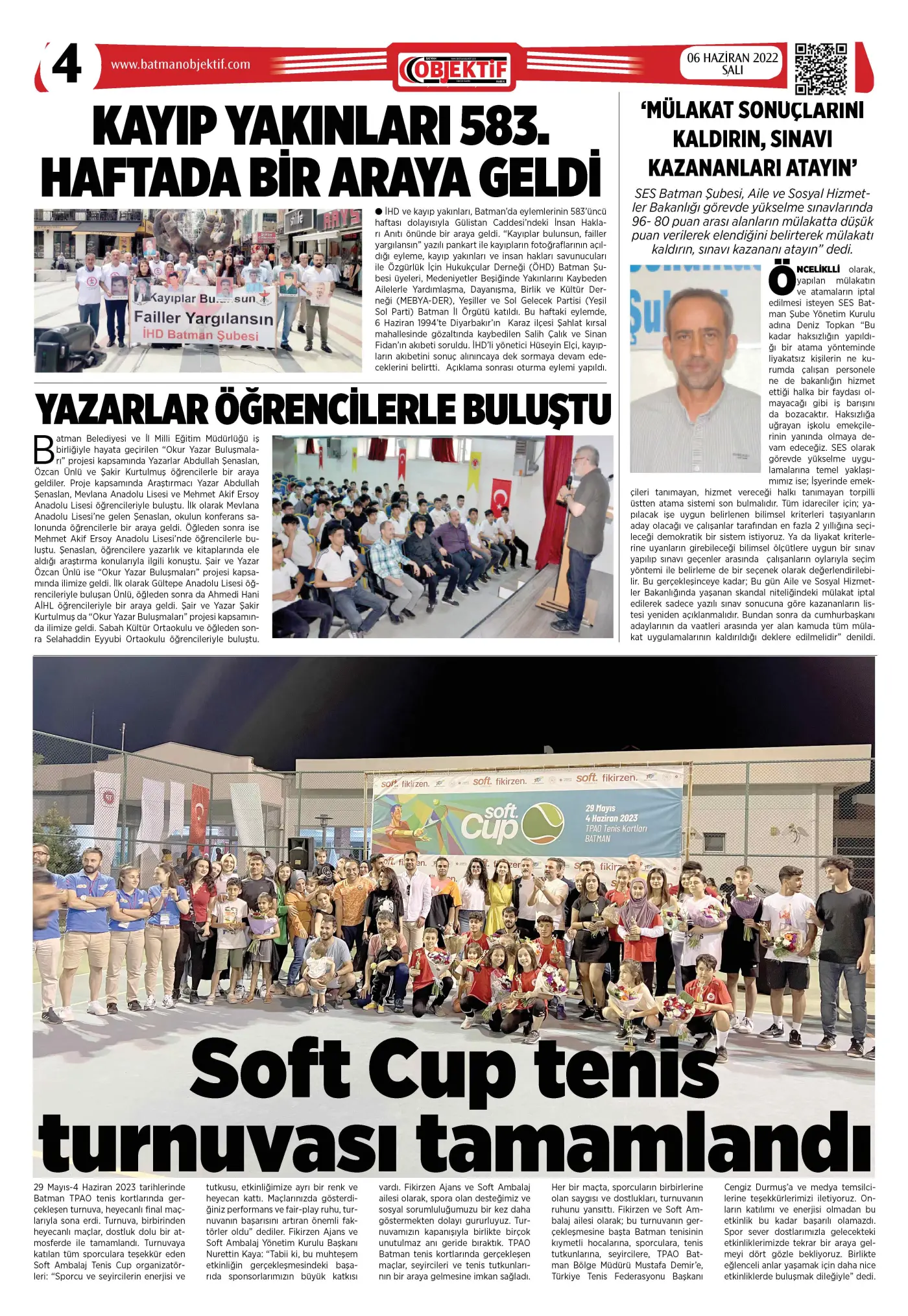 06.06.2023 tarihli sayı, 4. sayfa