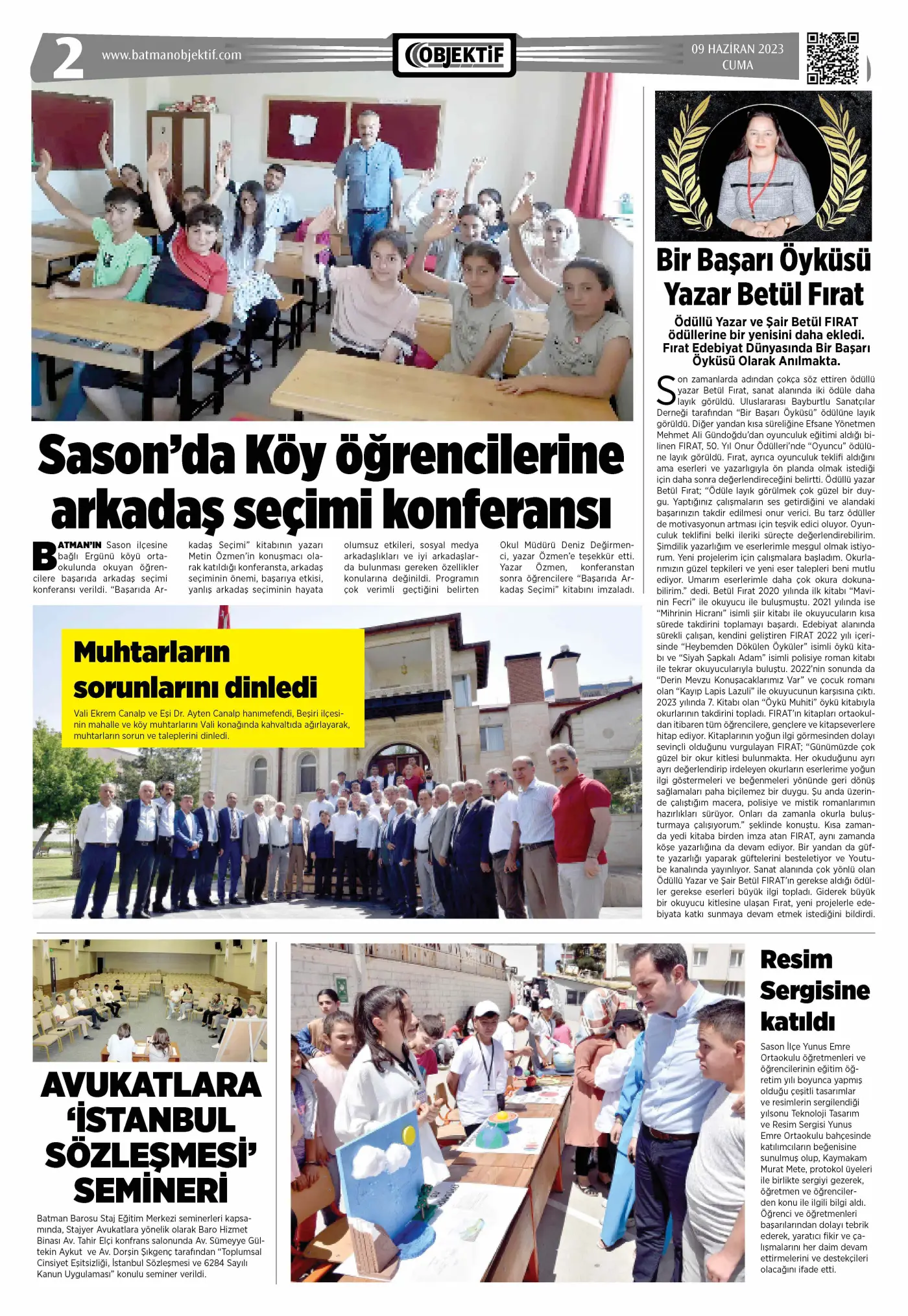 10.06.2023 tarihli sayı, 2. sayfa