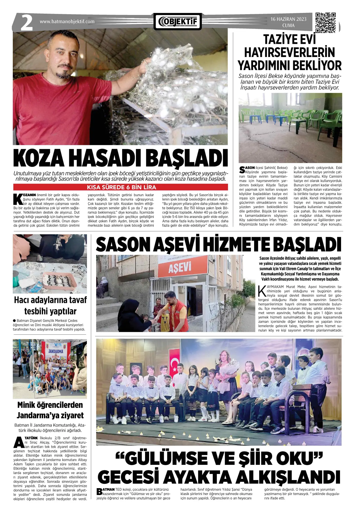 15.06.2023 tarihli sayı, 2. sayfa