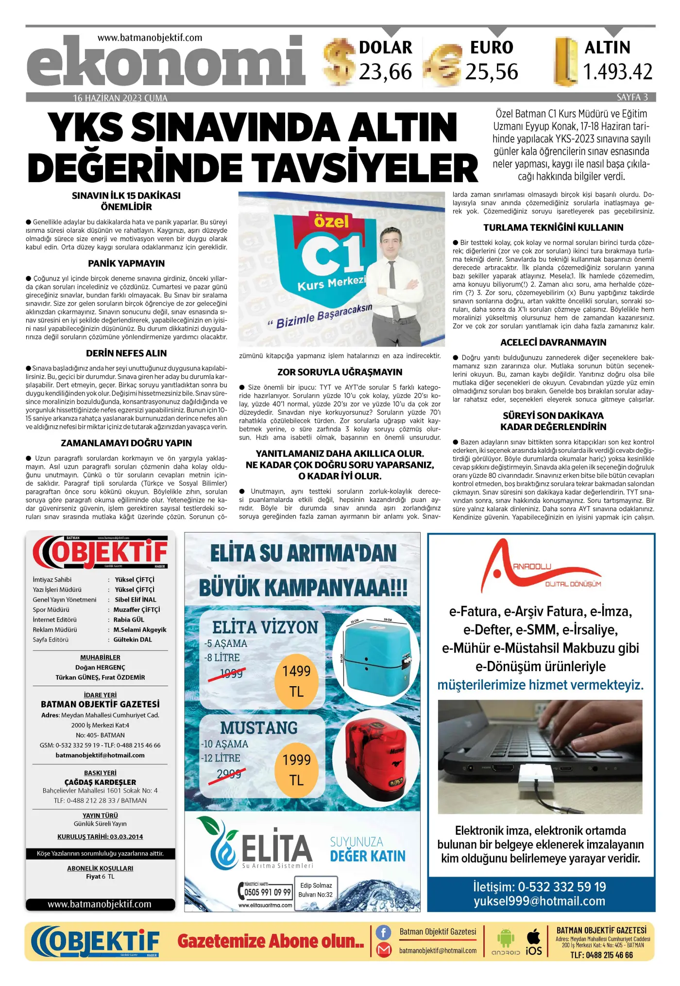 15.06.2023 tarihli sayı, 3. sayfa