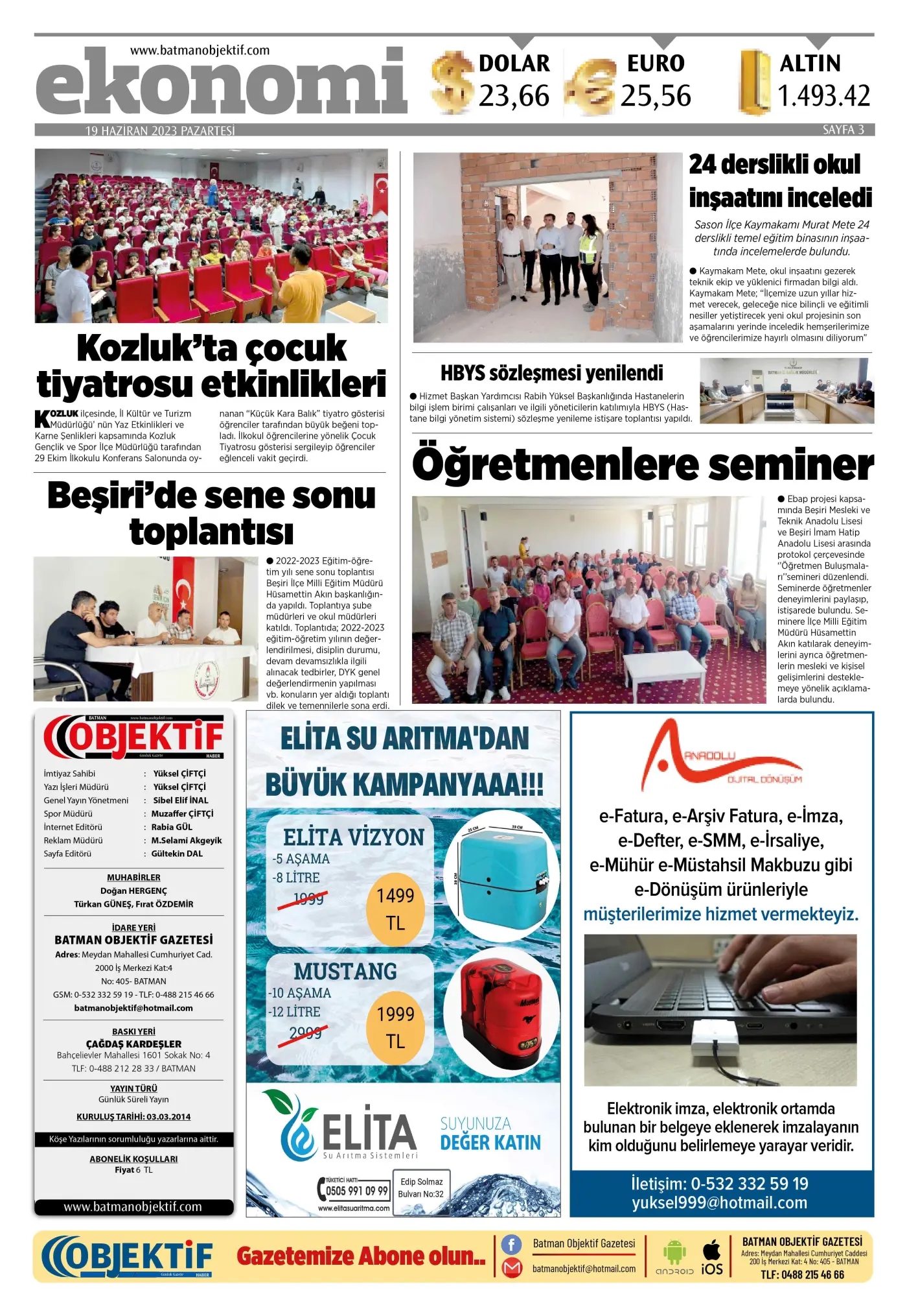 18.06.2023 tarihli sayı, 3. sayfa