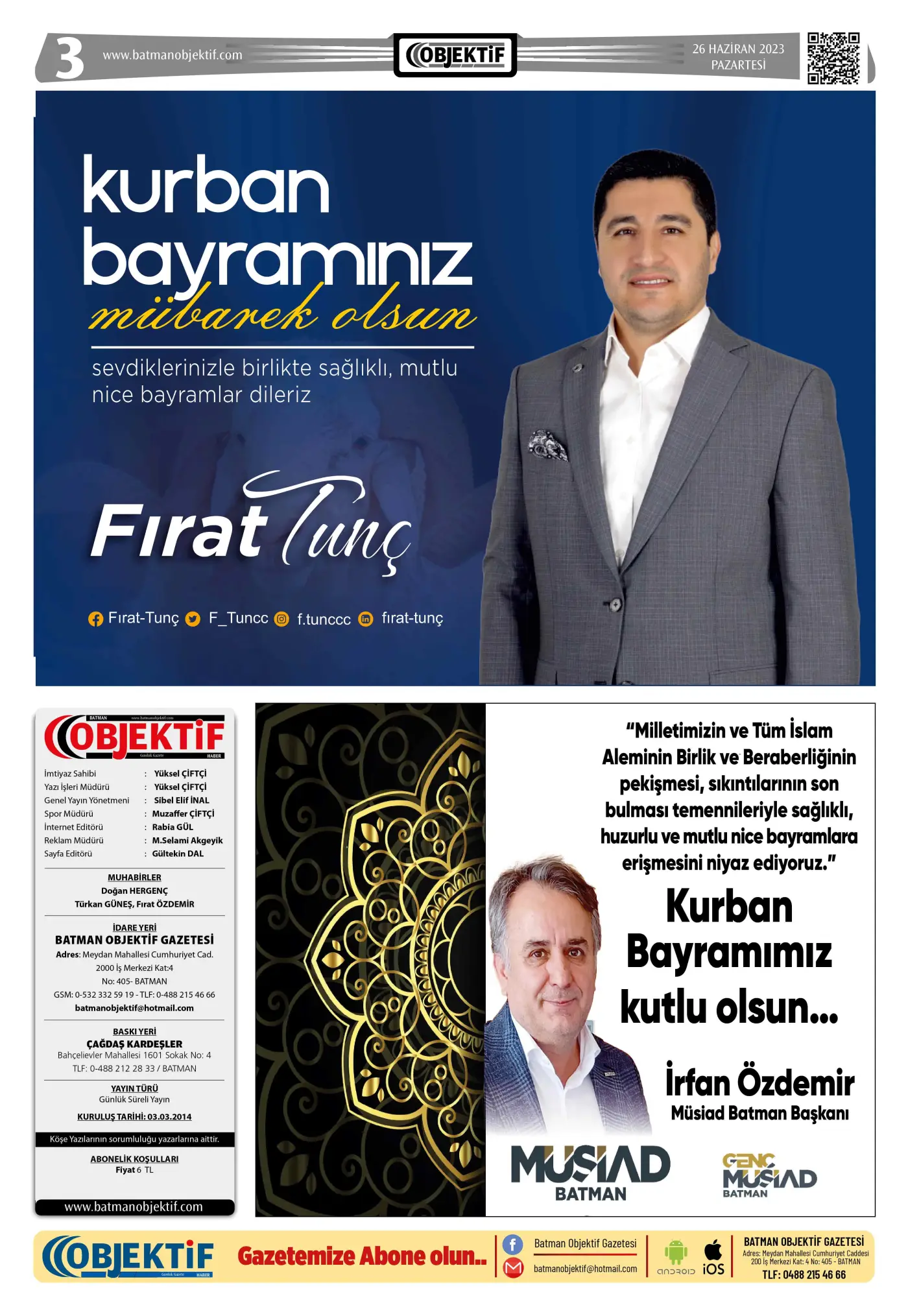 26.06.2023 tarihli sayı, 2. sayfa