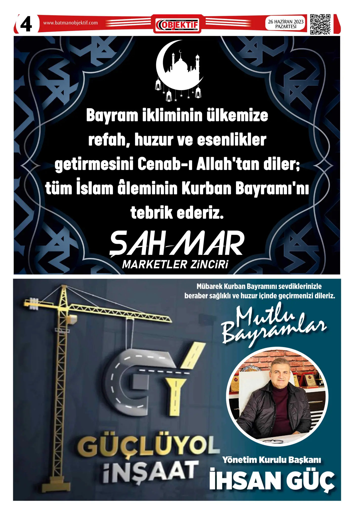 26.06.2023 tarihli sayı, 3. sayfa