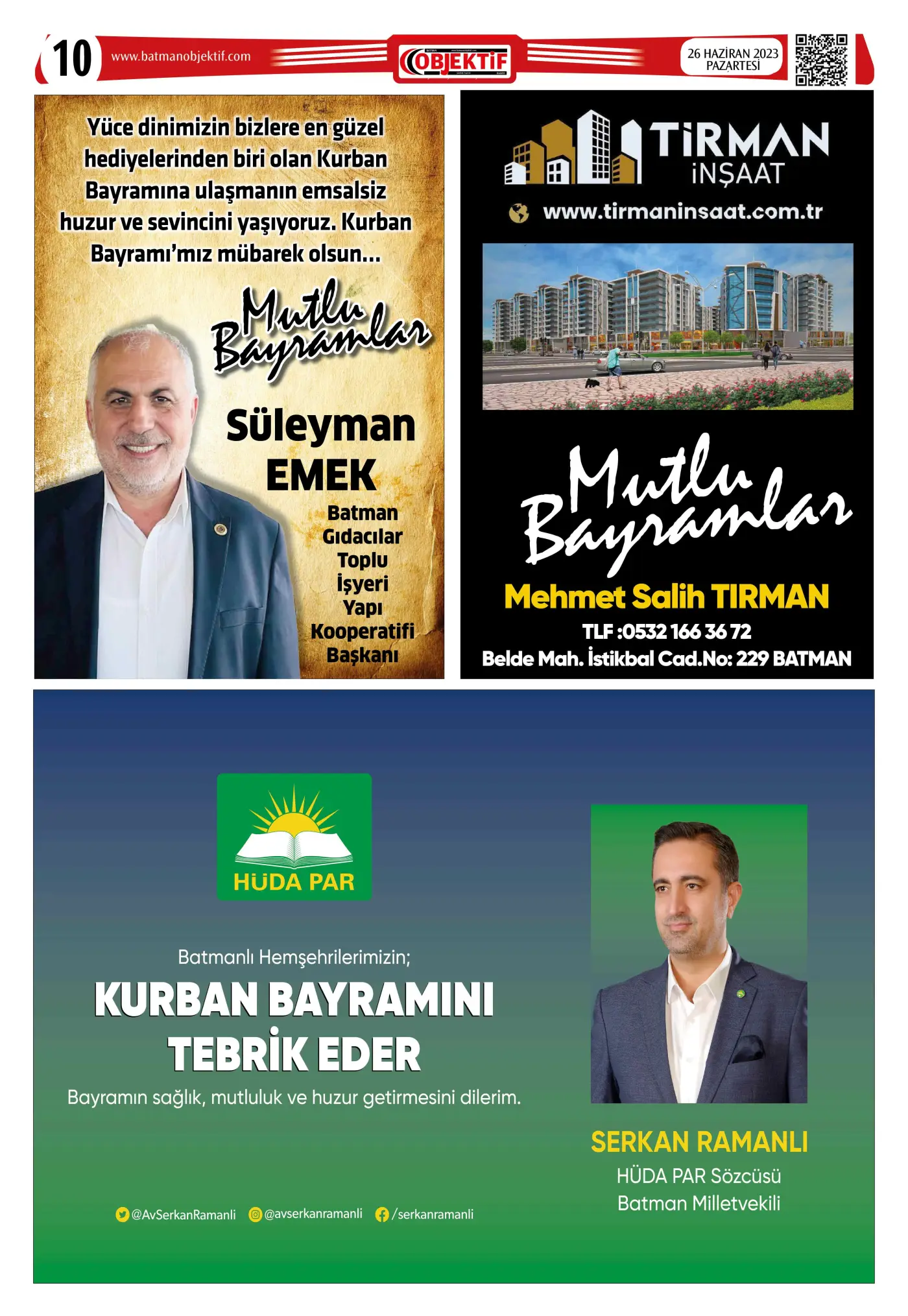 26.06.2023 tarihli sayı, 9. sayfa