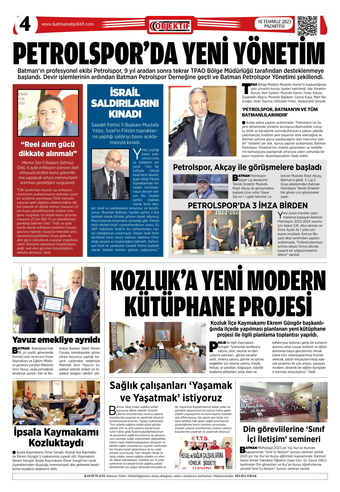 09.07.2023 tarihli sayı, 3. sayfa