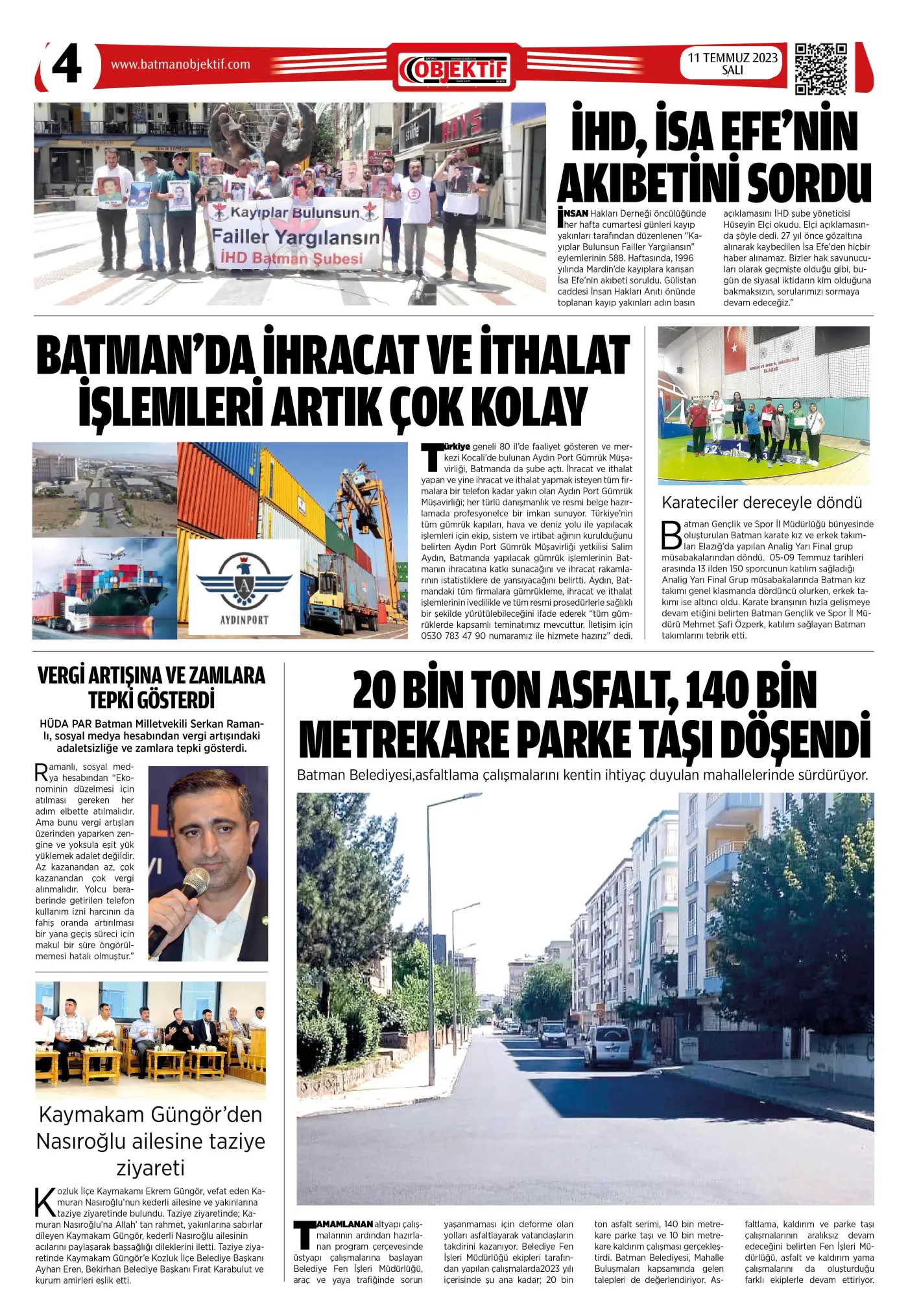 10.07.2023 tarihli sayı, 4. sayfa