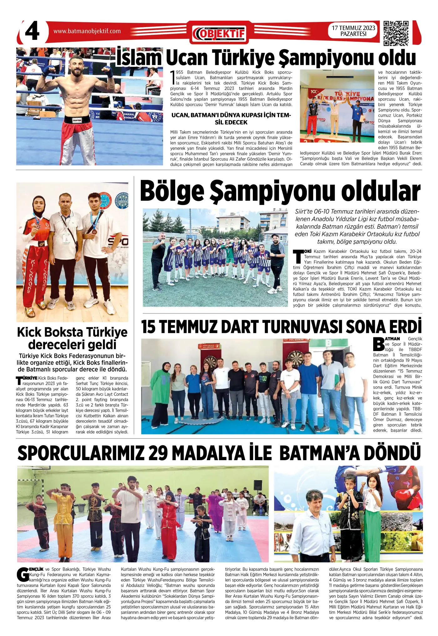 17.07.2023 tarihli sayı, 4. sayfa