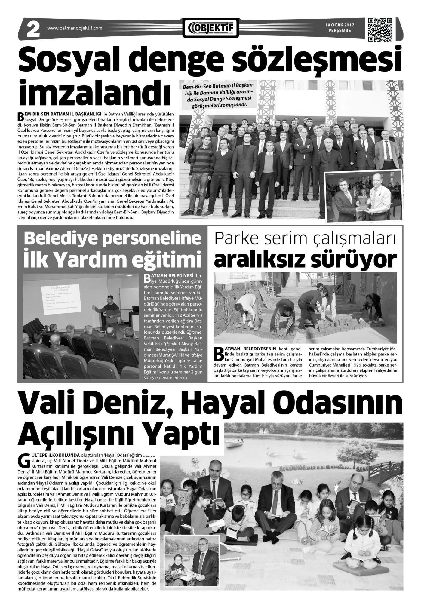 19.01.2017 tarihli sayı, 2. sayfa