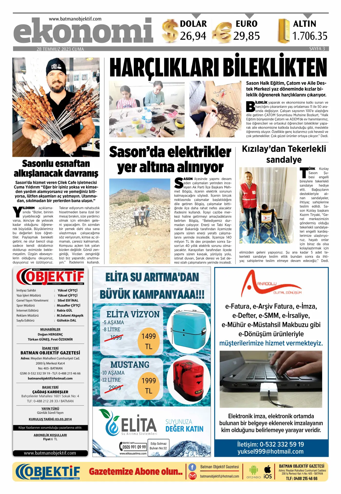 29.07.2023 tarihli sayı, 3. sayfa