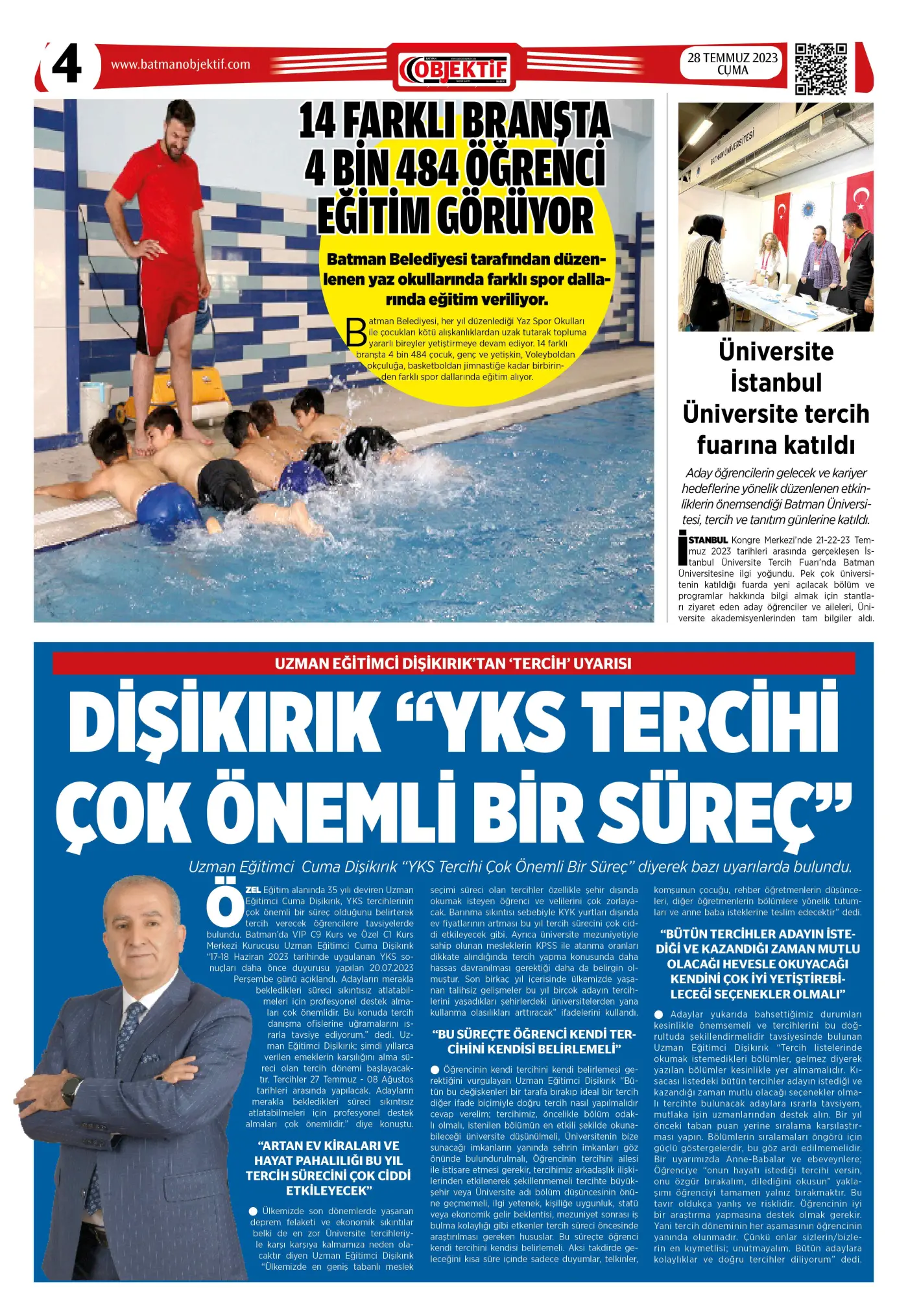 29.07.2023 tarihli sayı, 4. sayfa