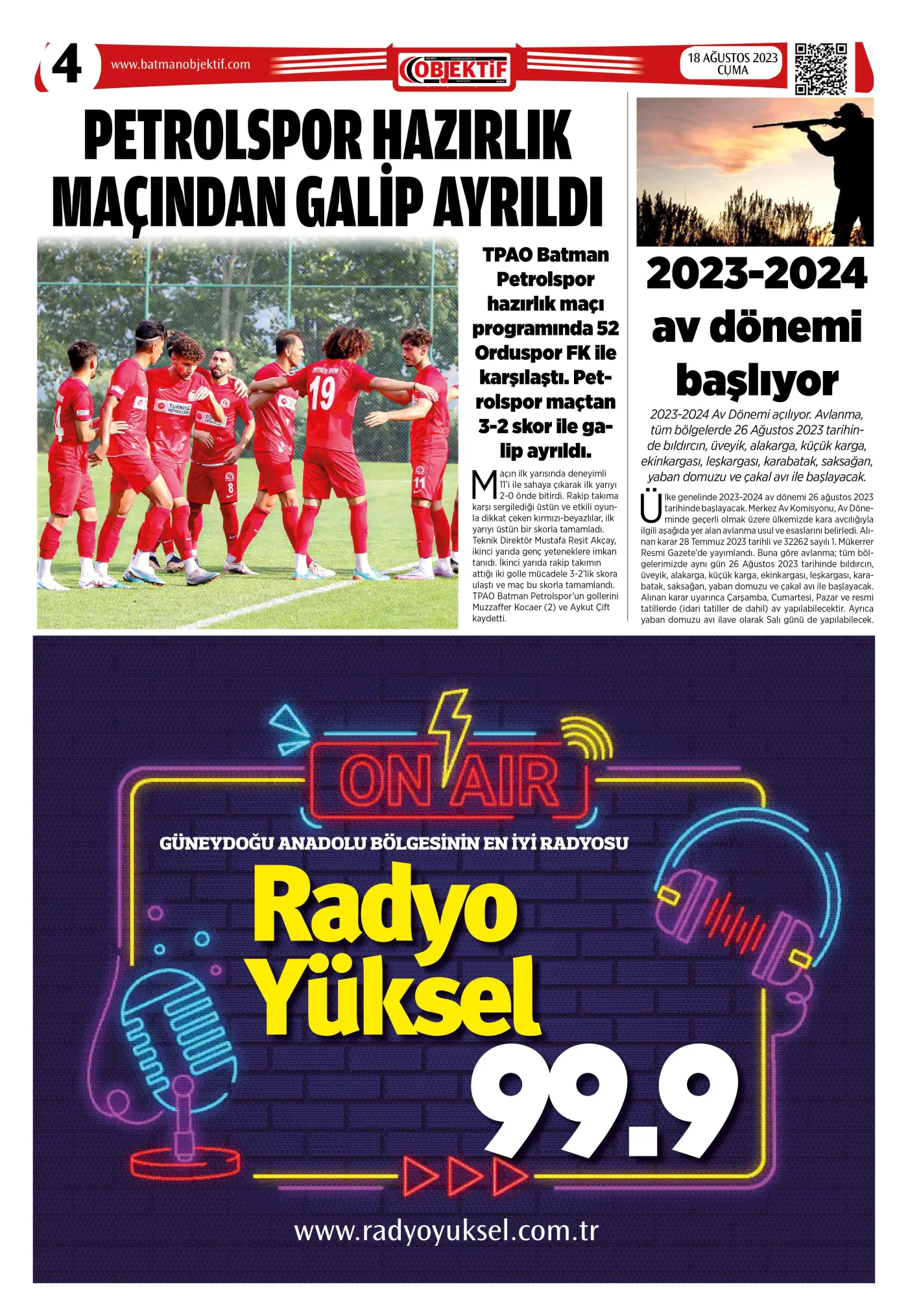 22.08.2023 tarihli sayı, 4. sayfa
