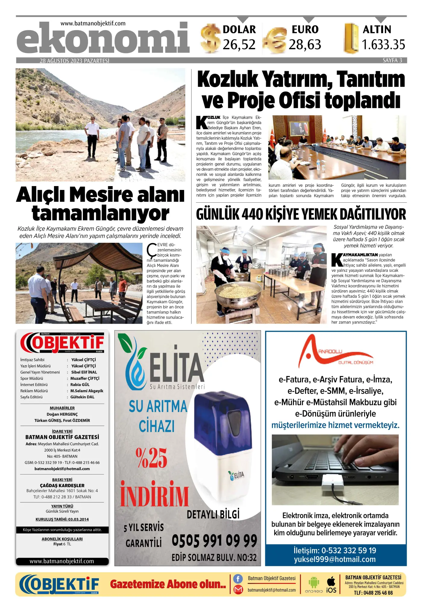 28.08.2023 tarihli sayı, 3. sayfa