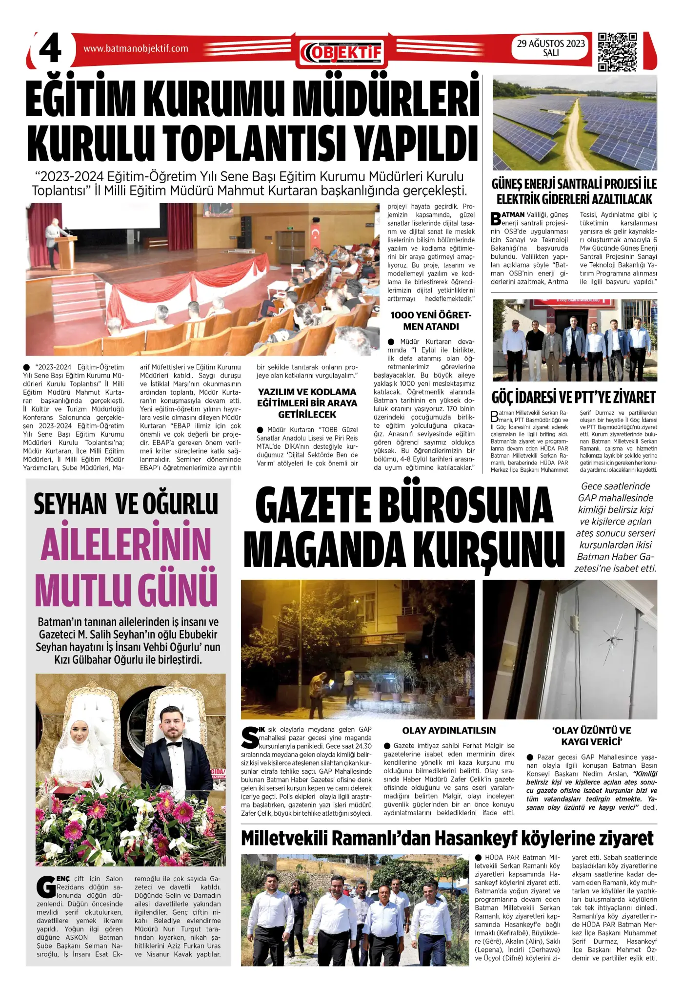 29.08.2023 tarihli sayı, 4. sayfa
