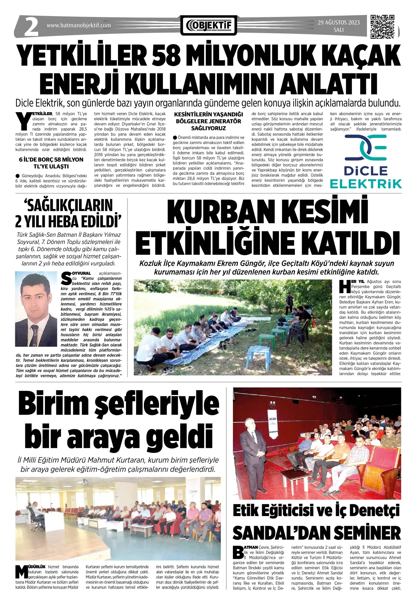 29.08.2023 tarihli sayı, 6. sayfa