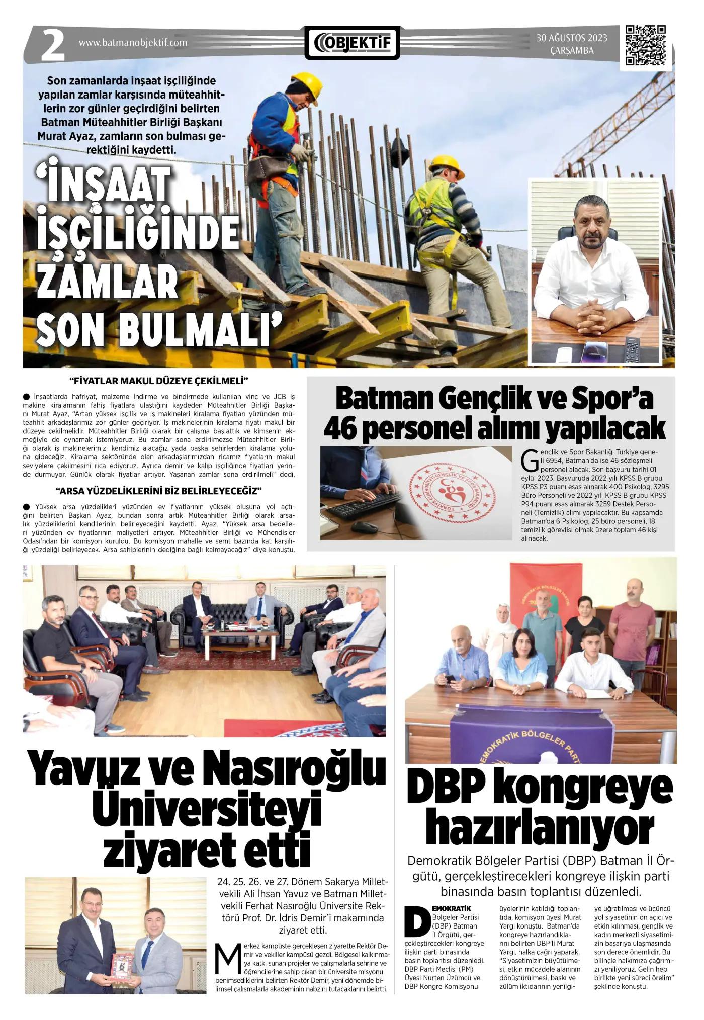 30.08.2023 tarihli sayı, 2. sayfa