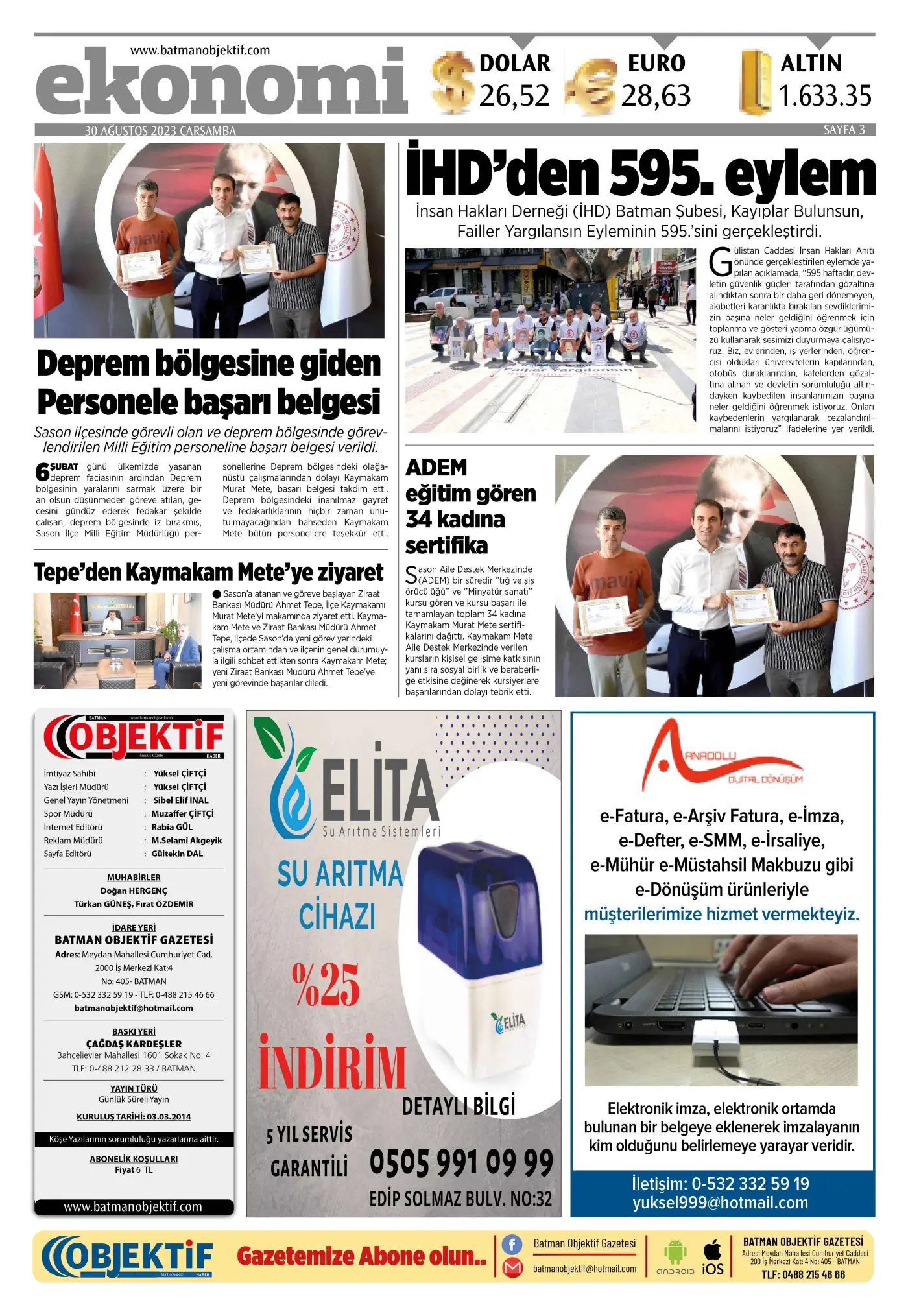30.08.2023 tarihli sayı, 3. sayfa