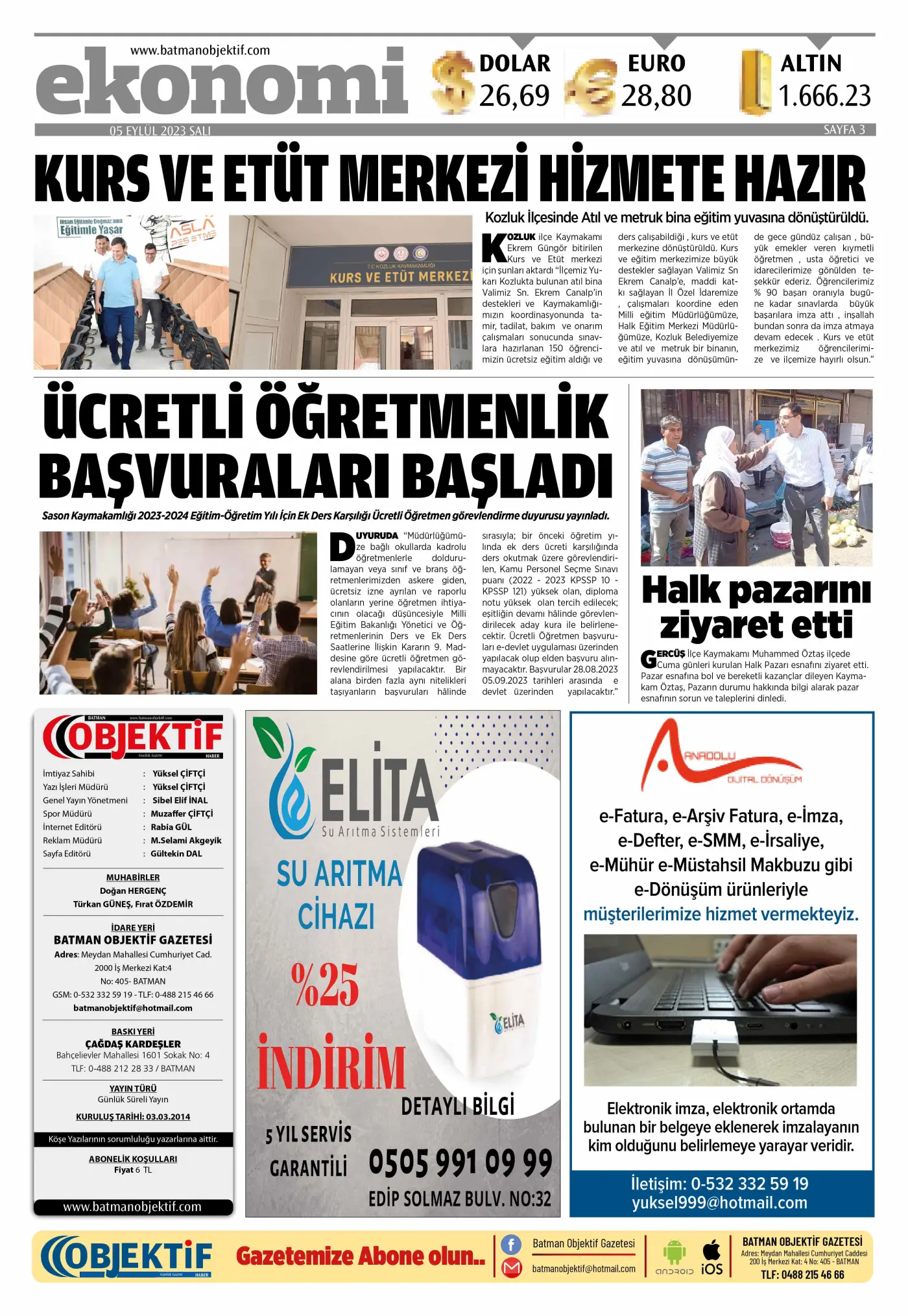 07.09.2023 tarihli sayı, 3. sayfa