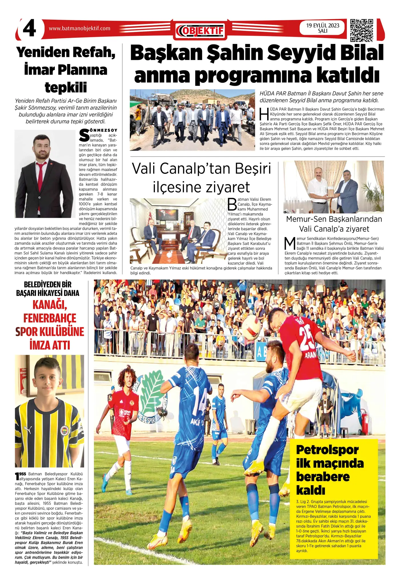20.09.2023 tarihli sayı, 4. sayfa