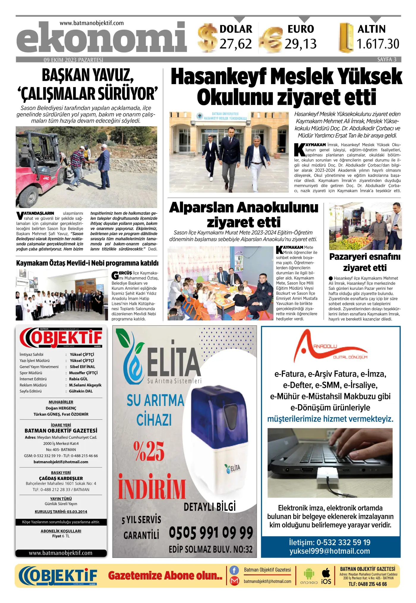 09.10.2023 tarihli sayı, 3. sayfa