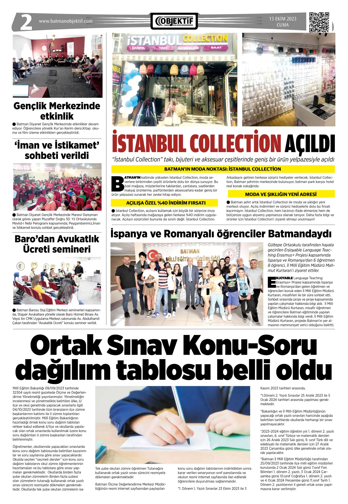 15.10.2023 tarihli sayı, 2. sayfa