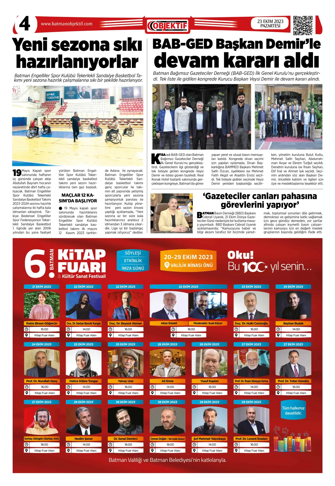 23.10.2023 tarihli sayı, 4. sayfa