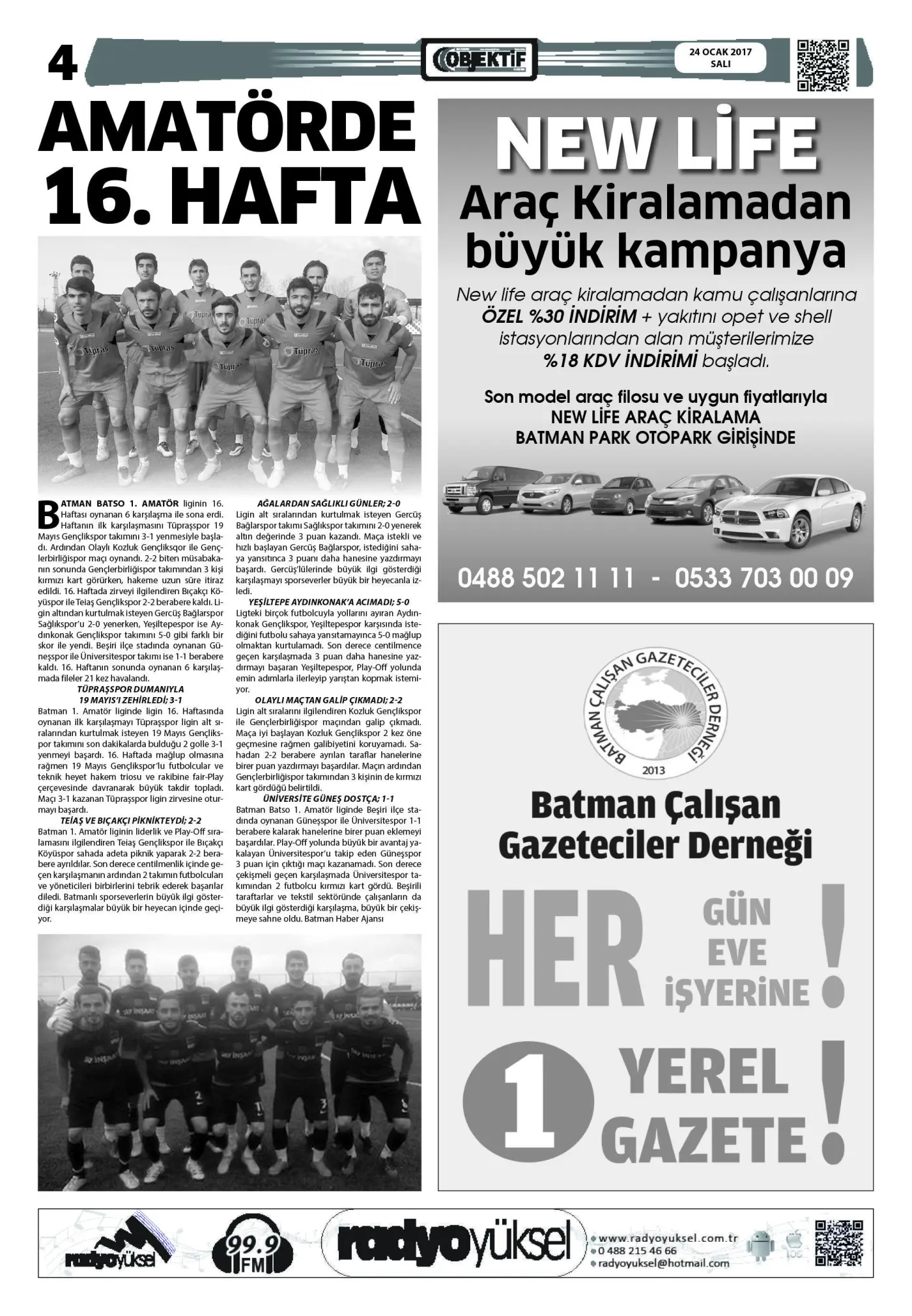 24.01.2017 tarihli sayı, 4. sayfa