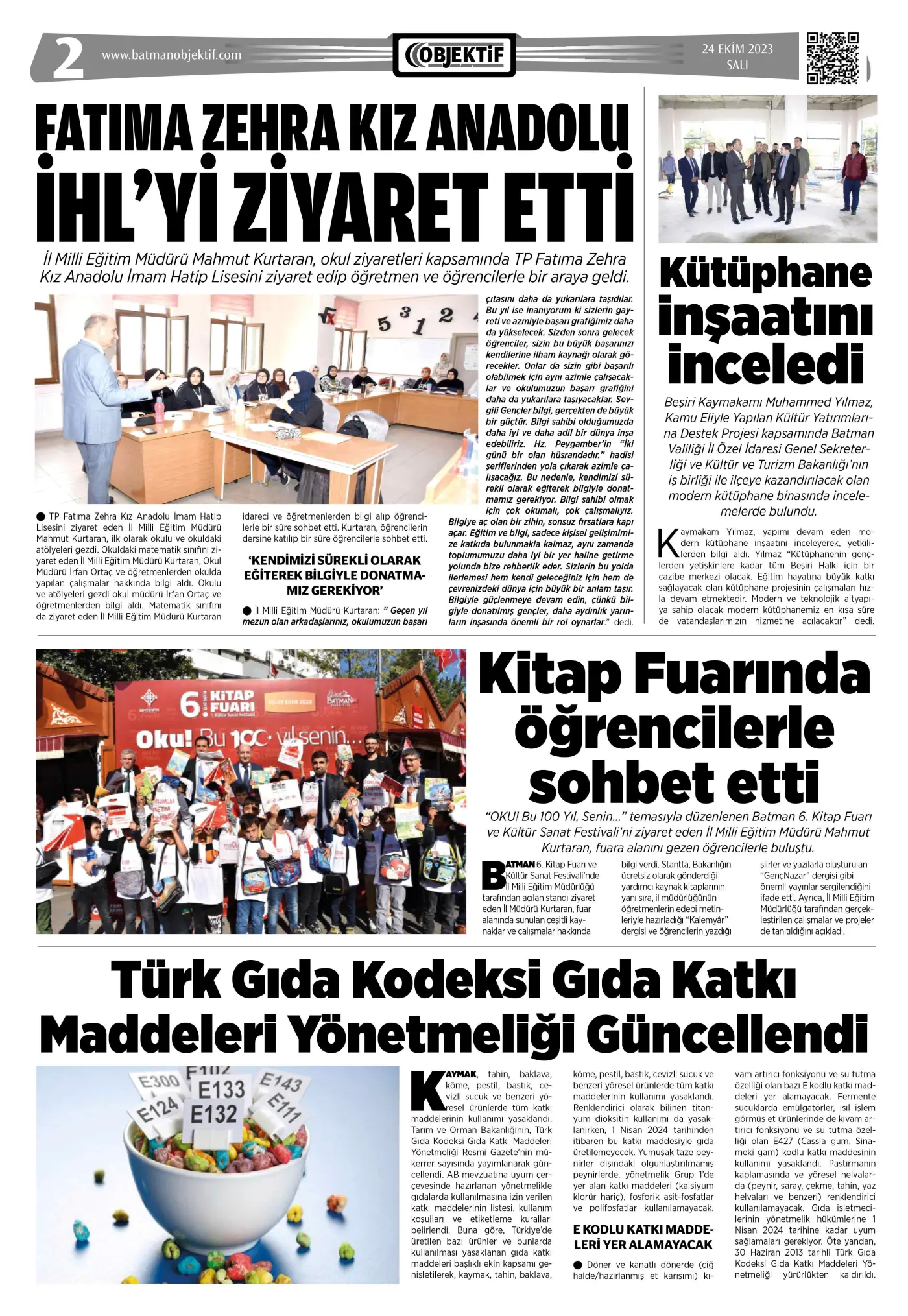 24.10.2023 tarihli sayı, 2. sayfa