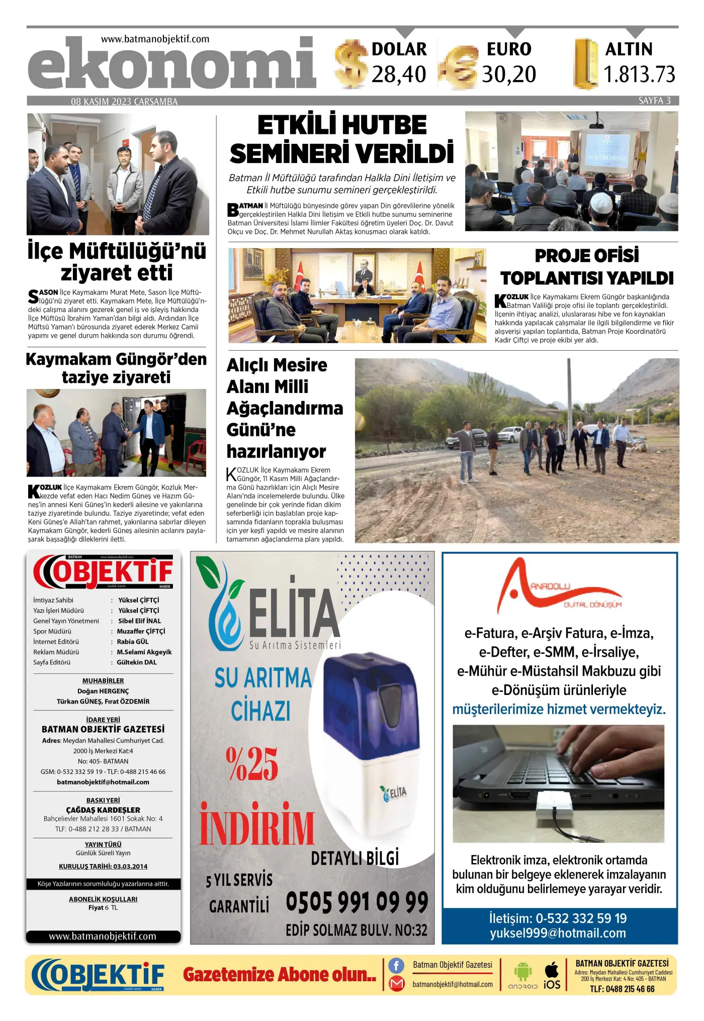 08.11.2023 tarihli sayı, 3. sayfa