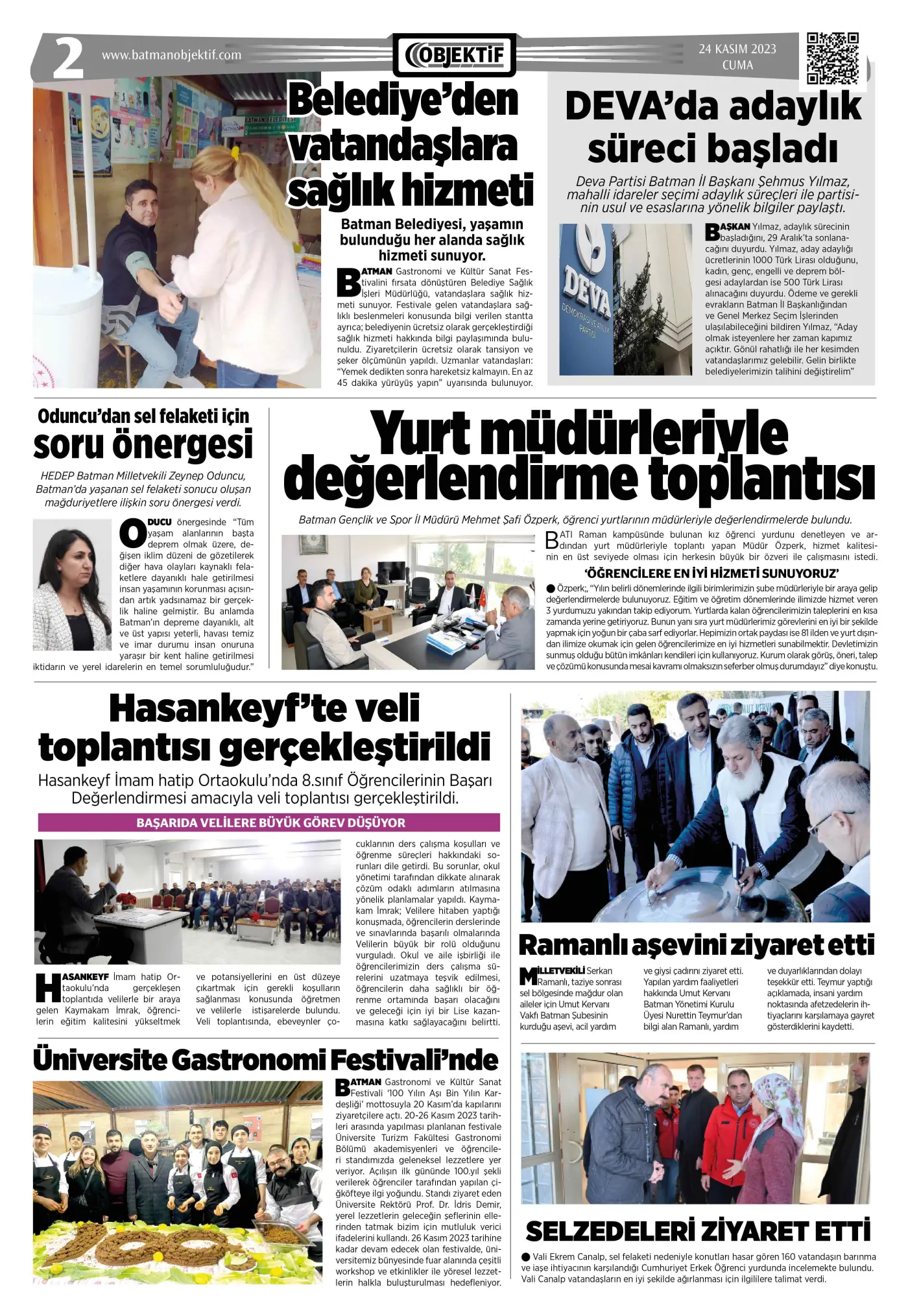 23.11.2023 tarihli sayı, 2. sayfa