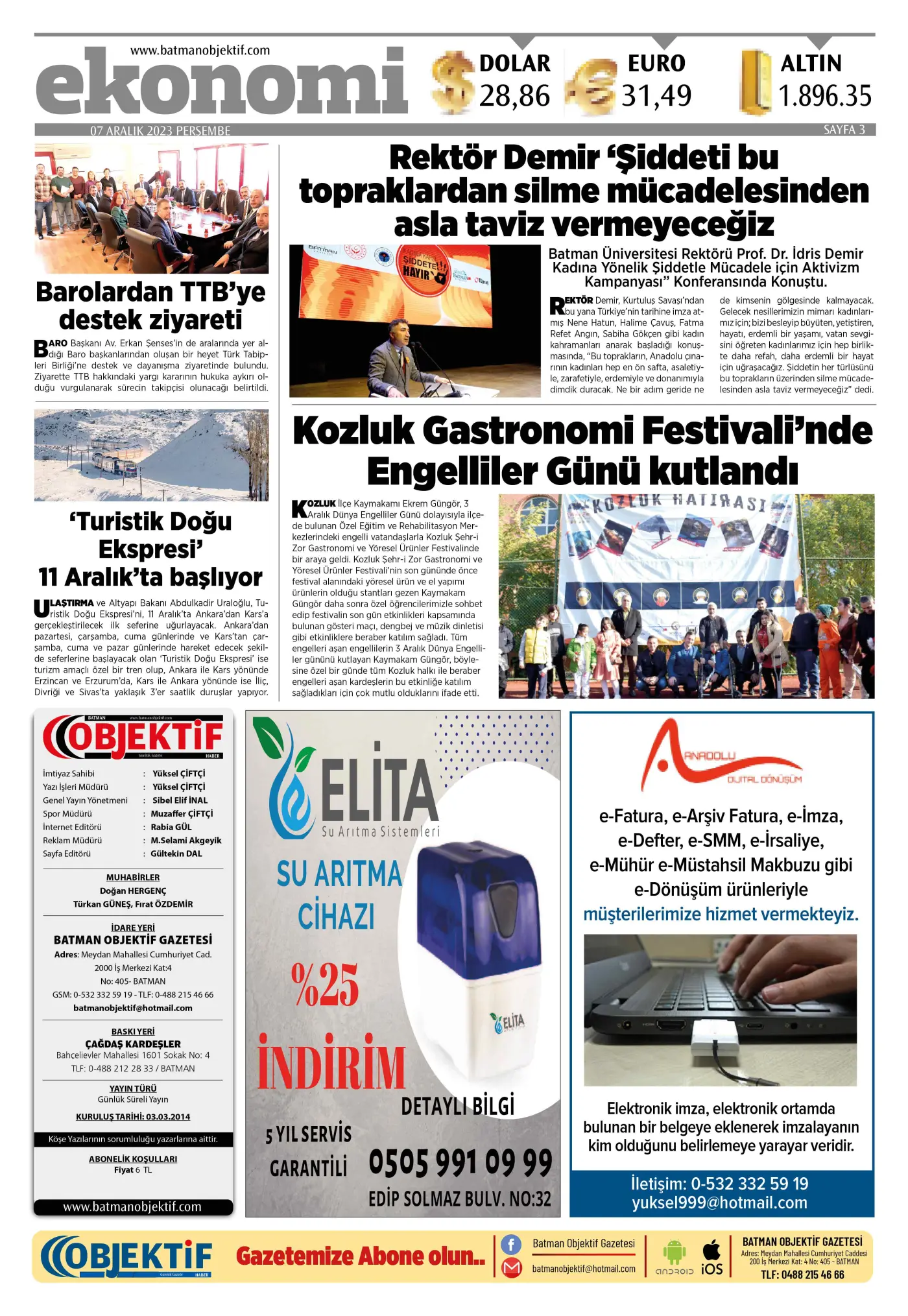 06.12.2023 tarihli sayı, 3. sayfa