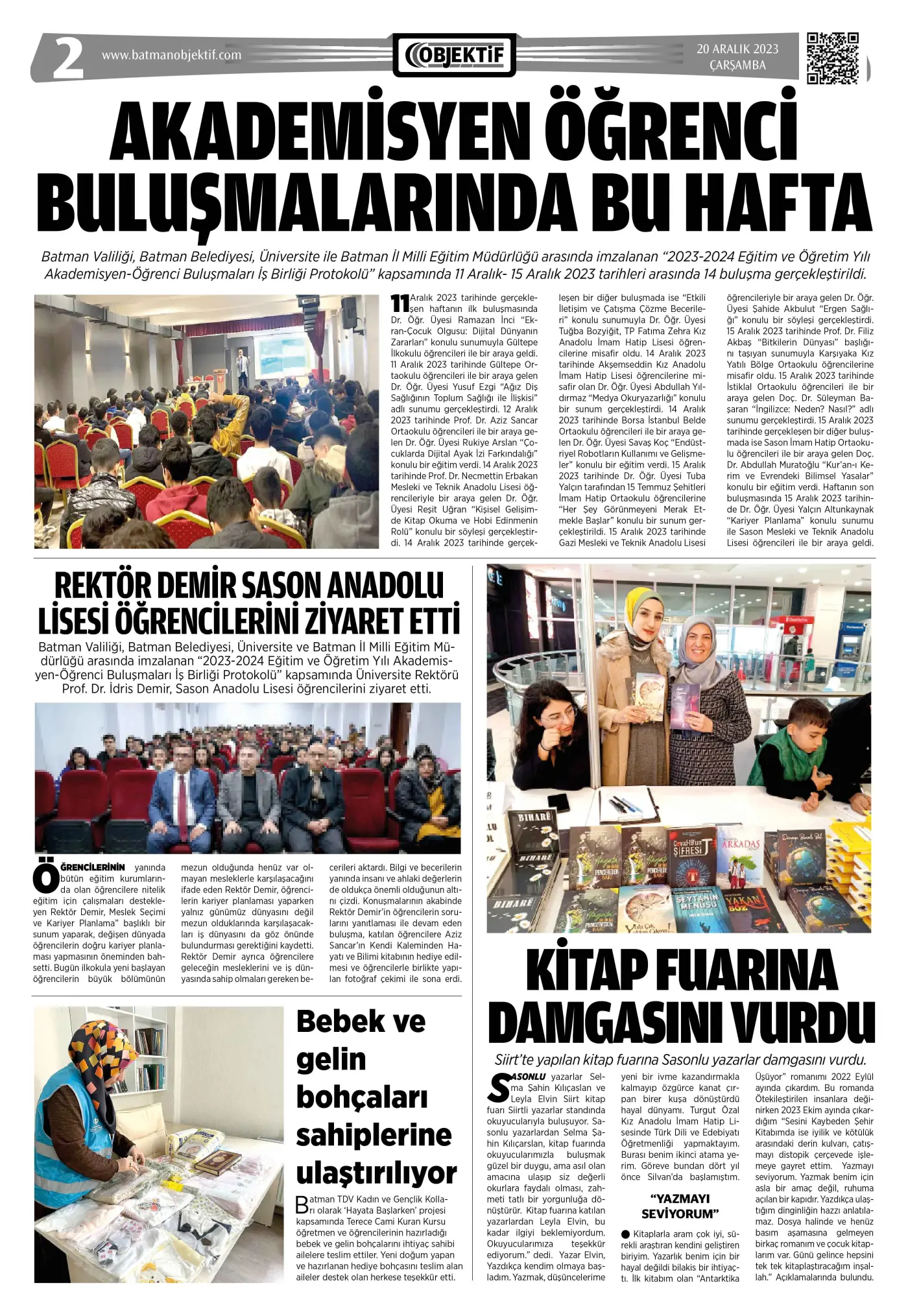 20.12.2023 tarihli sayı, 2. sayfa